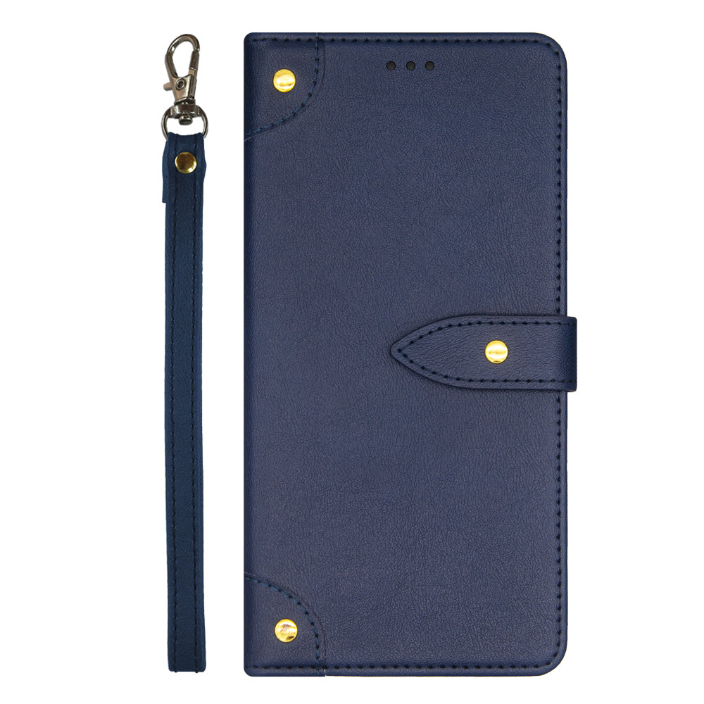 IDEWEI For OnePlus Nord CE4 5G Case PU Leather Card Slots Anti-drop Cell Phone Cover - Blue