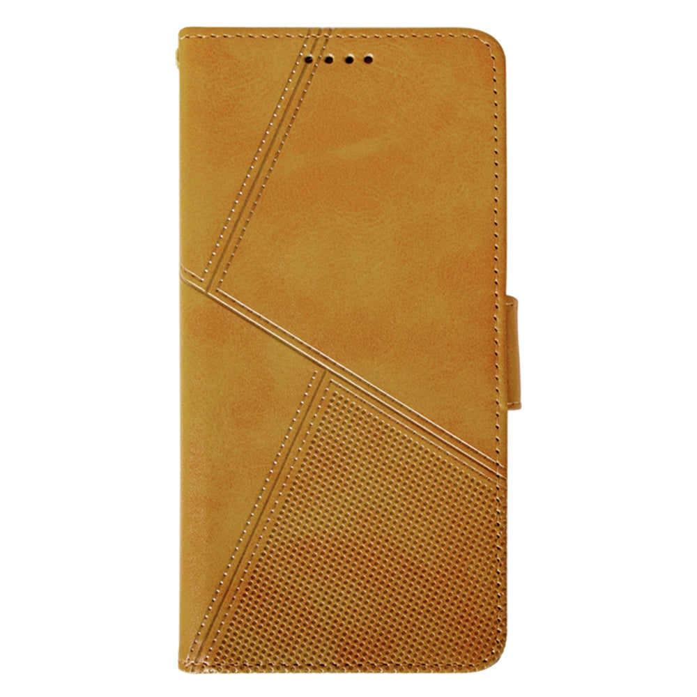 IDEWEI For OnePlus Nord CE4 5G Calf Texture Case PU Leather Phone Cover with Viewing Stand - Orange