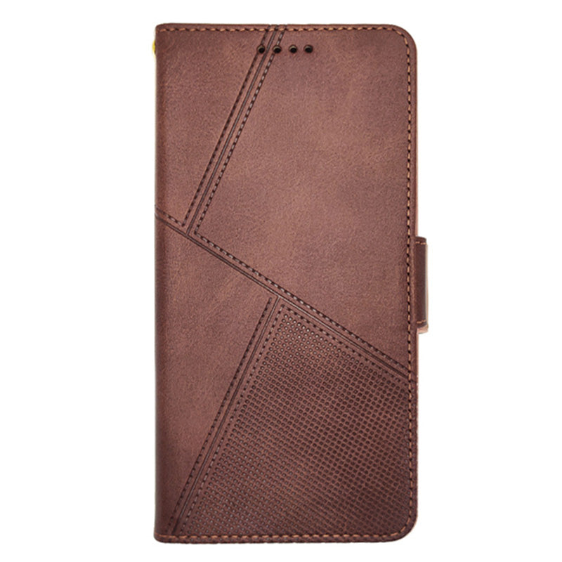 IDEWEI For OnePlus Nord CE4 5G Calf Texture Case PU Leather Phone Cover with Viewing Stand - Brown