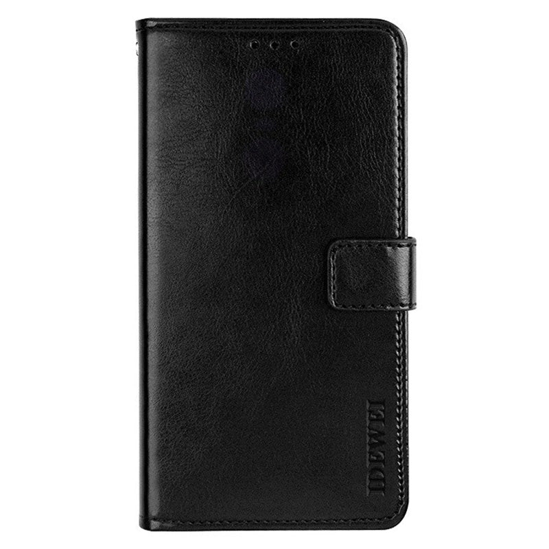 IDEWEI For OnePlus Nord CE4 5G Case PU Leather Wallet Stand Full Protection Phone Cover - Black