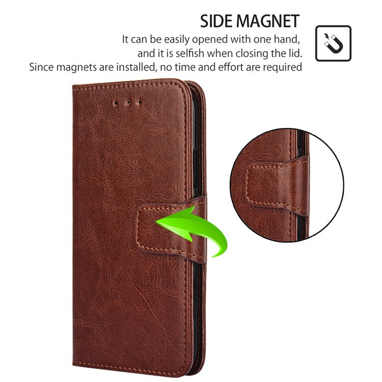 For OnePlus Ace 3V 5G Case Leather Wallet Phone Cover Phone Accessories Distributors - Brown