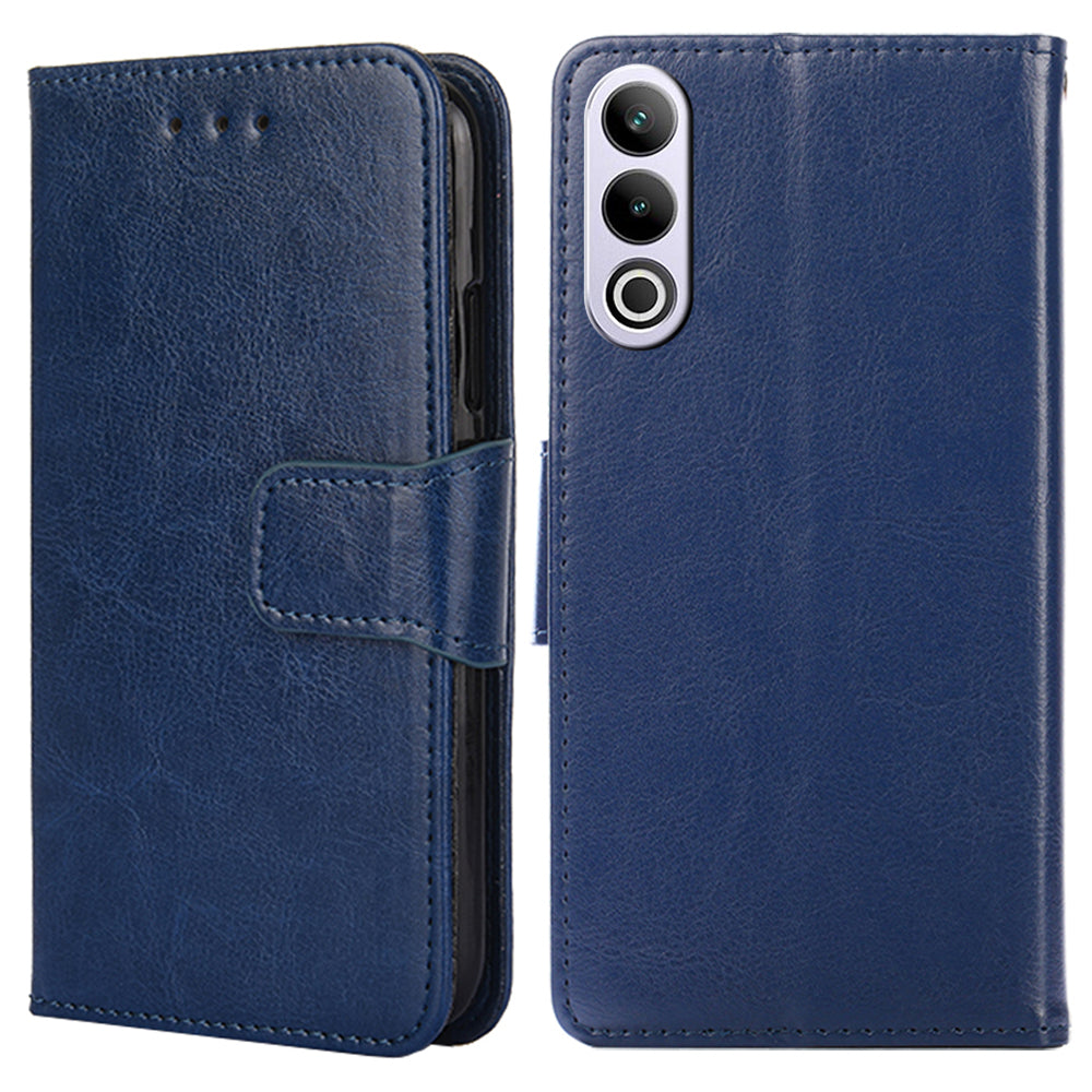 For OnePlus Ace 3V 5G Case Leather Wallet Phone Cover Phone Accessories Distributors - Sapphire