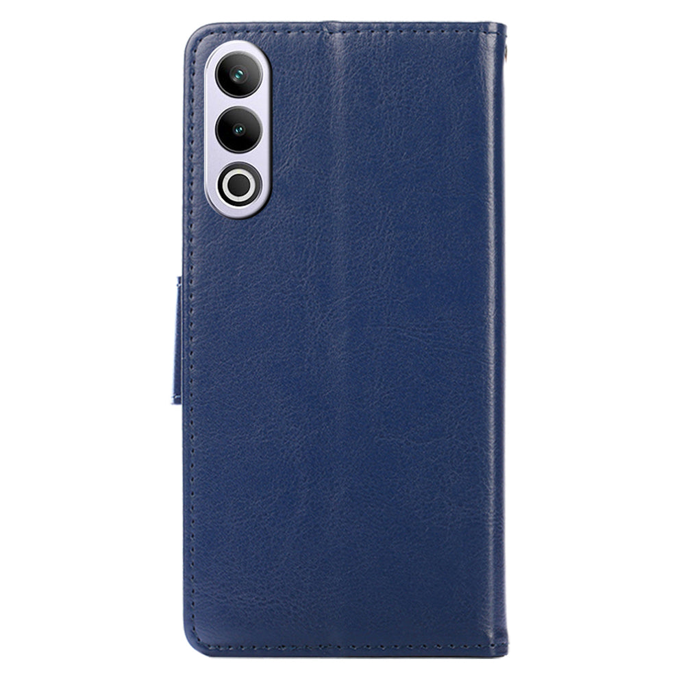 For OnePlus Ace 3V 5G Case Leather Wallet Phone Cover Phone Accessories Distributors - Sapphire