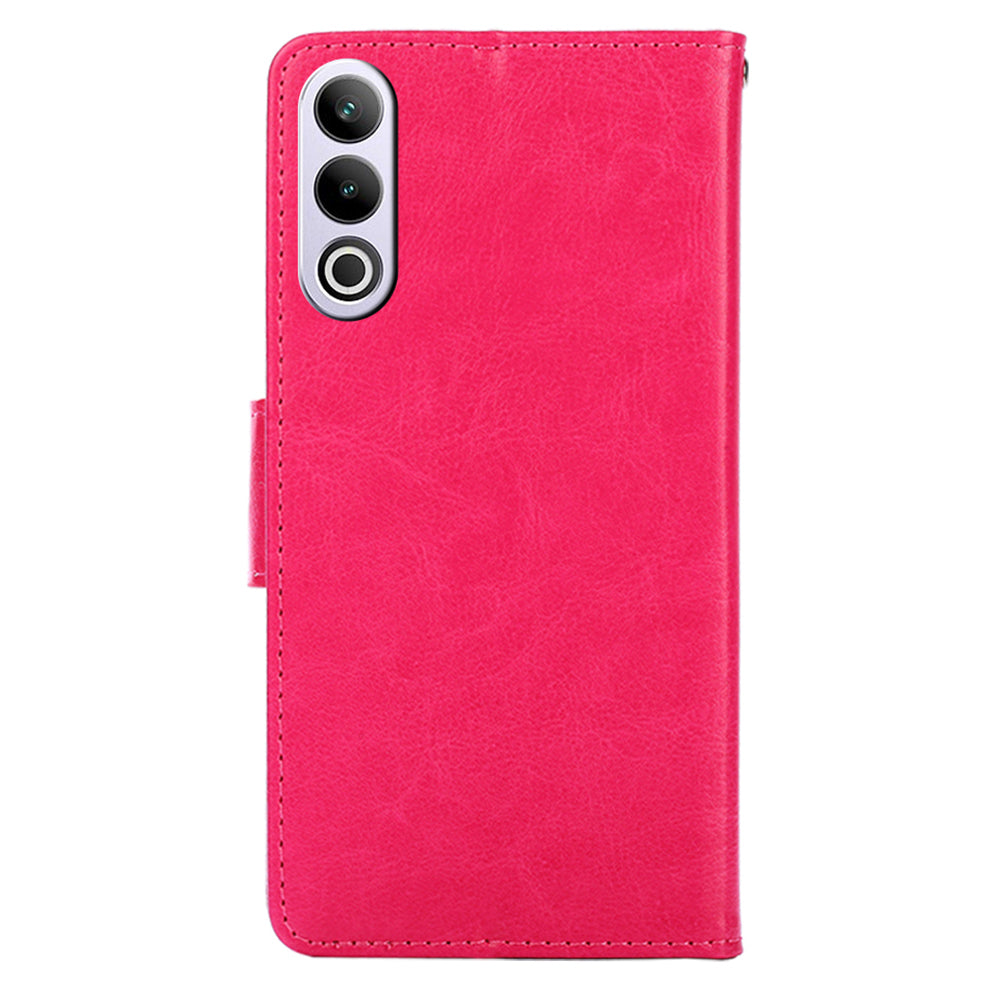 For OnePlus Ace 3V 5G Case Leather Wallet Phone Cover Phone Accessories Distributors - Rose