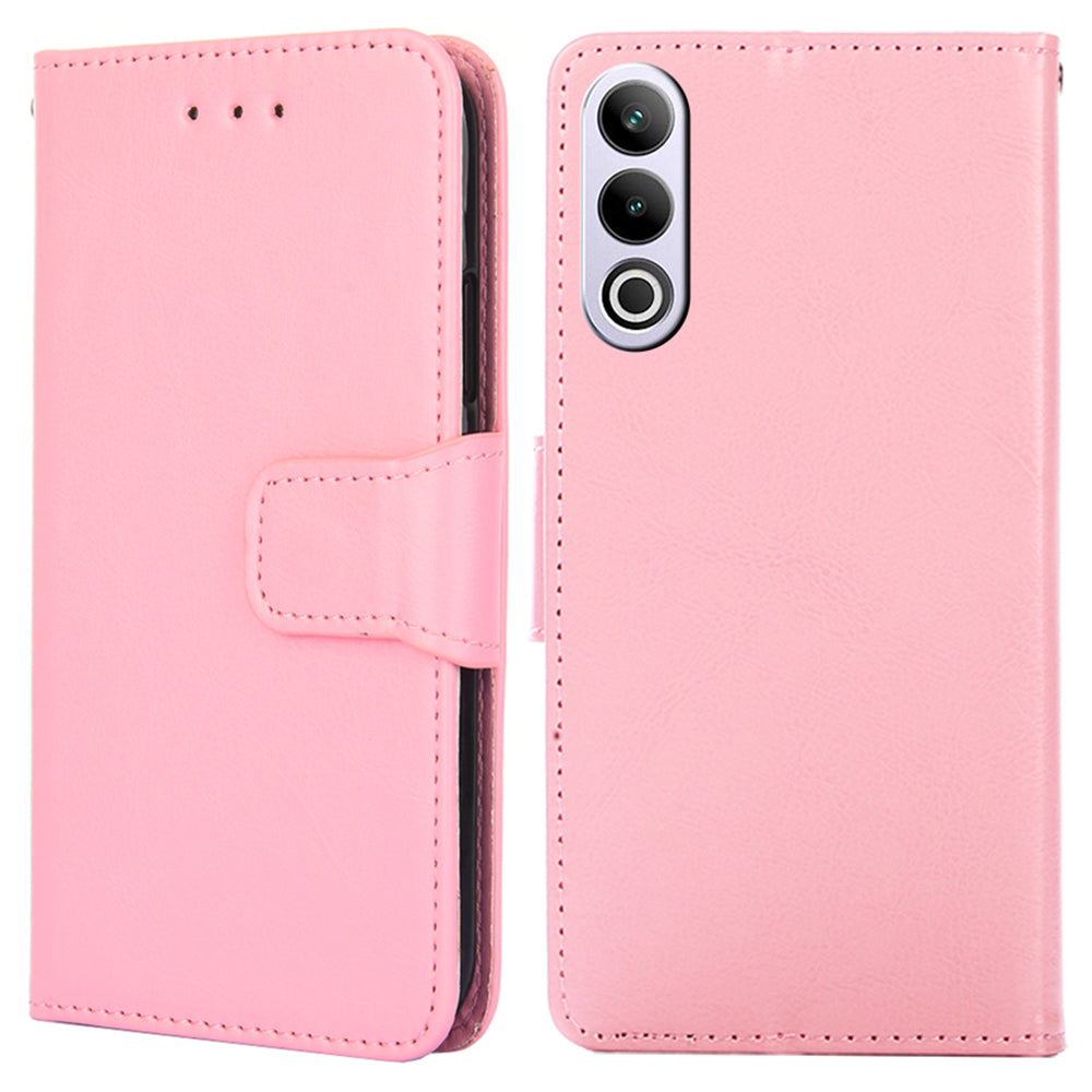 For OnePlus Ace 3V 5G Case Leather Wallet Phone Cover Phone Accessories Distributors - Pink