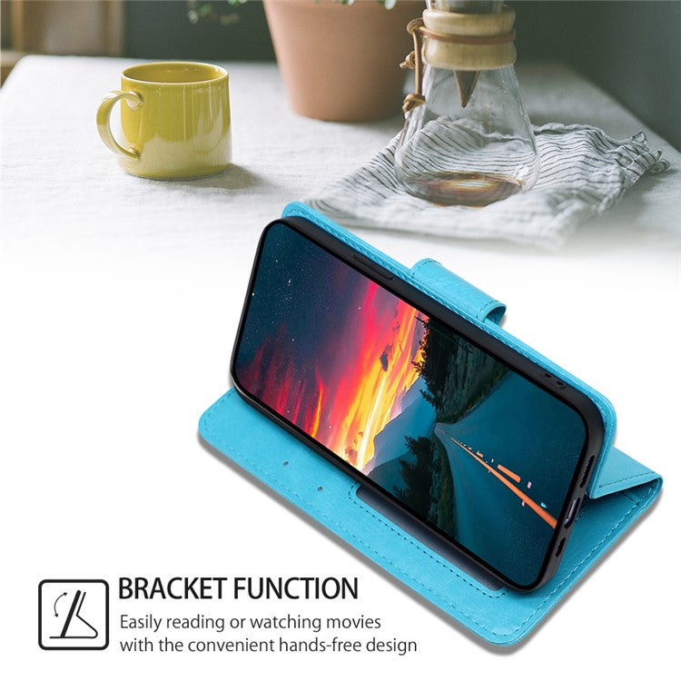 For Huawei nova 12i 4G Wallet Case Leather Phone Cover Mobile Accessories Wholesale - Baby Blue