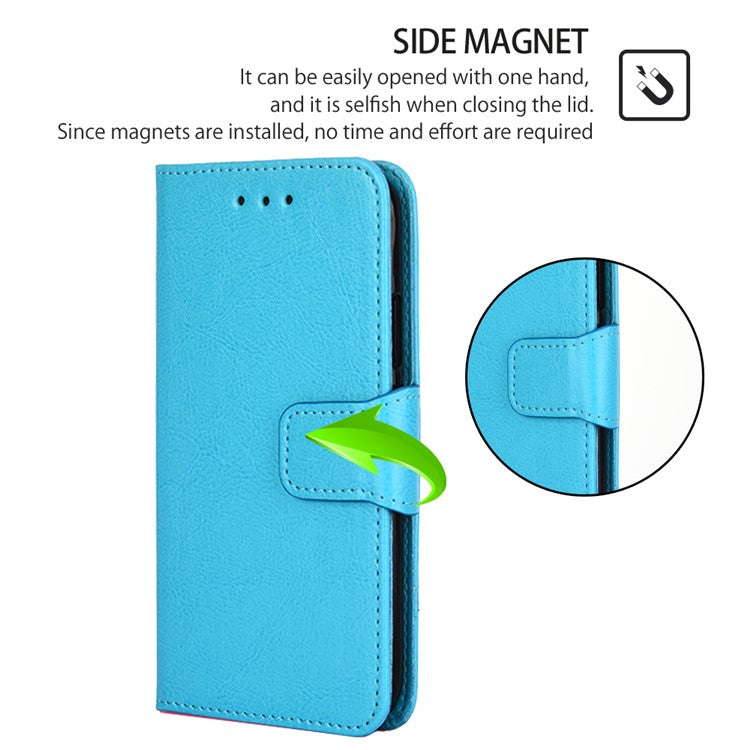 For Huawei nova 12i 4G Wallet Case Leather Phone Cover Mobile Accessories Wholesale - Baby Blue