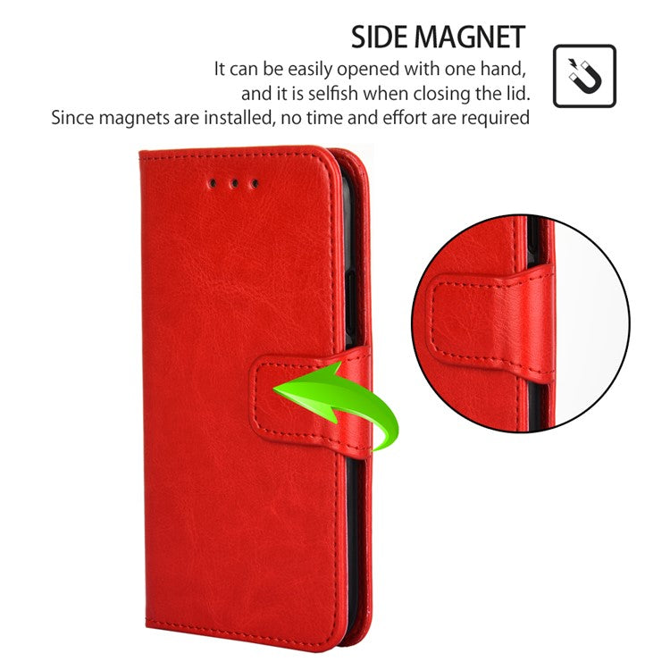 For Huawei nova 12i 4G Wallet Case Leather Phone Cover Mobile Accessories Wholesale - Red