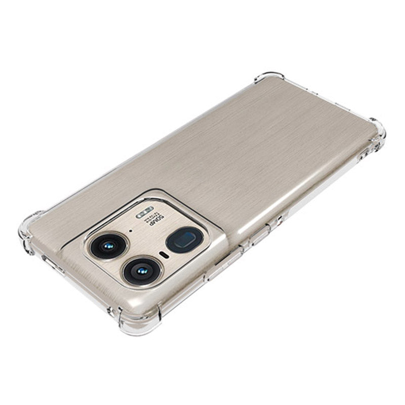 For Motorola Edge 50 Ultra 5G Case Reinforced Four Corner Clear Soft TPU Phone Cover