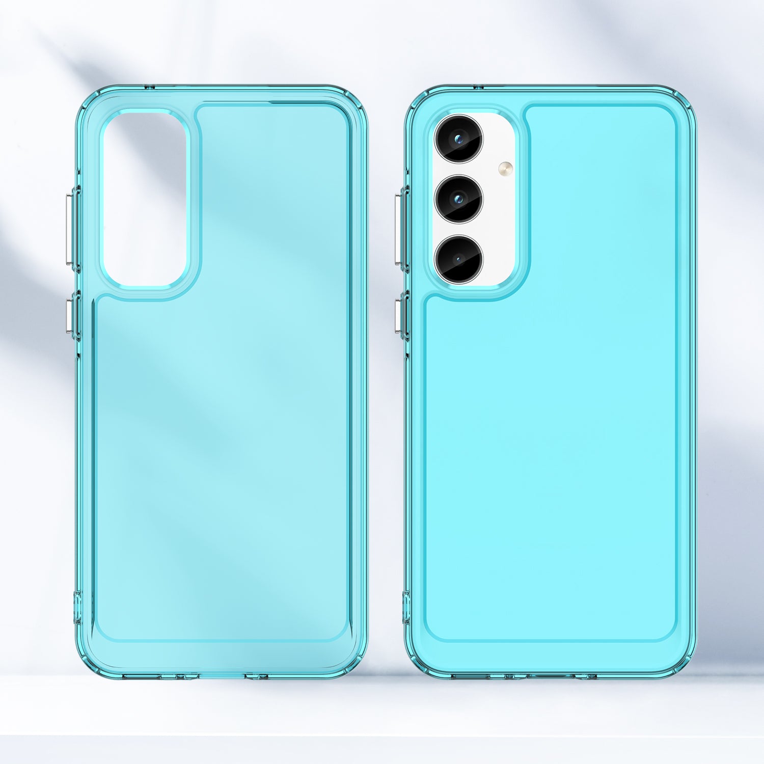 For Samsung Galaxy A35 5G Case Candy Series TPU Cover Mobile Phone Accessories Wholesaler - Transparent Blue