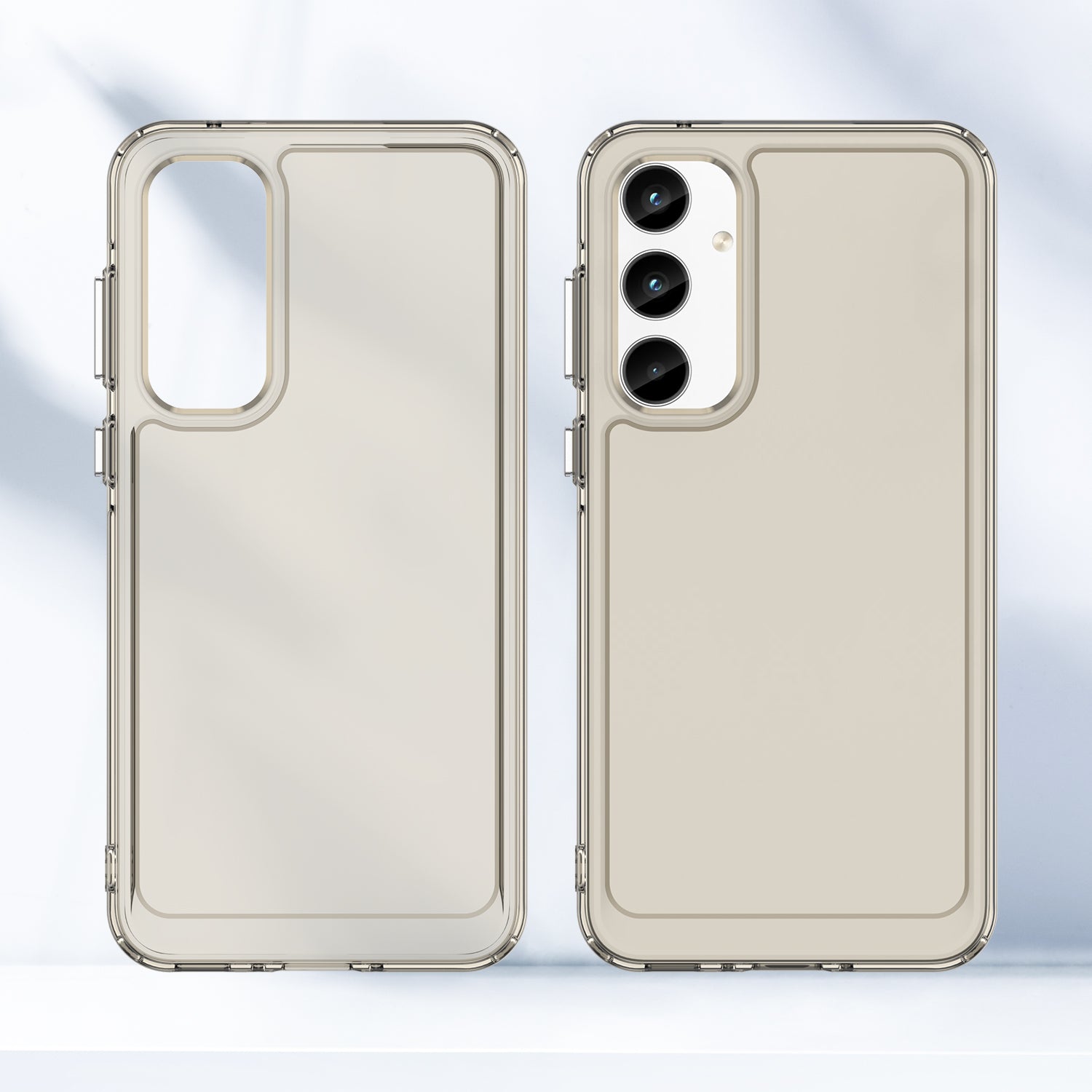For Samsung Galaxy A35 5G Case Candy Series TPU Cover Mobile Phone Accessories Wholesaler - Transparent Grey