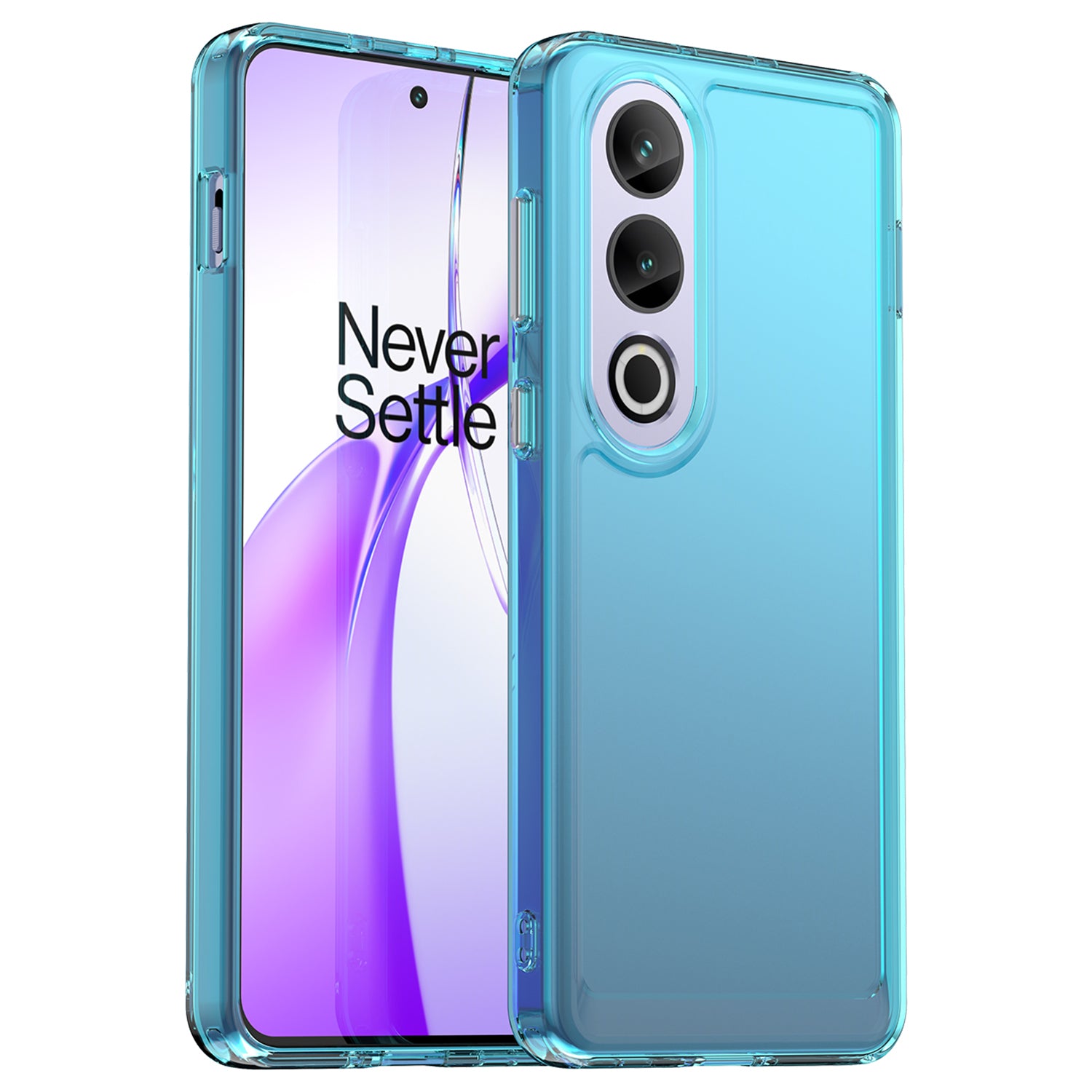 For OnePlus Ace 3V 5G Case Candy Series TPU Cover Mobile Phone Accessories Wholesaler - Transparent Blue