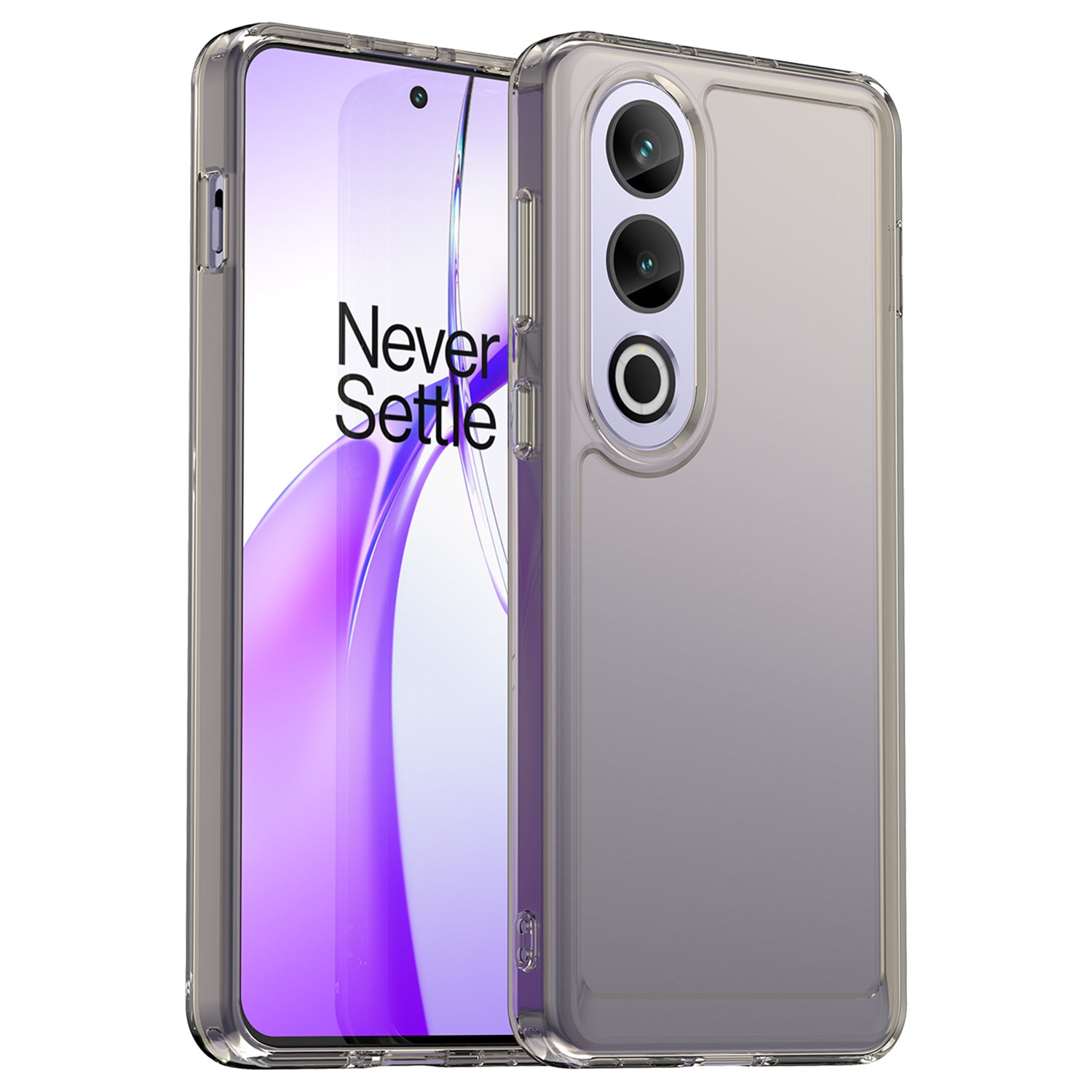 For OnePlus Ace 3V 5G Case Candy Series TPU Cover Mobile Phone Accessories Wholesaler - Transparent Grey