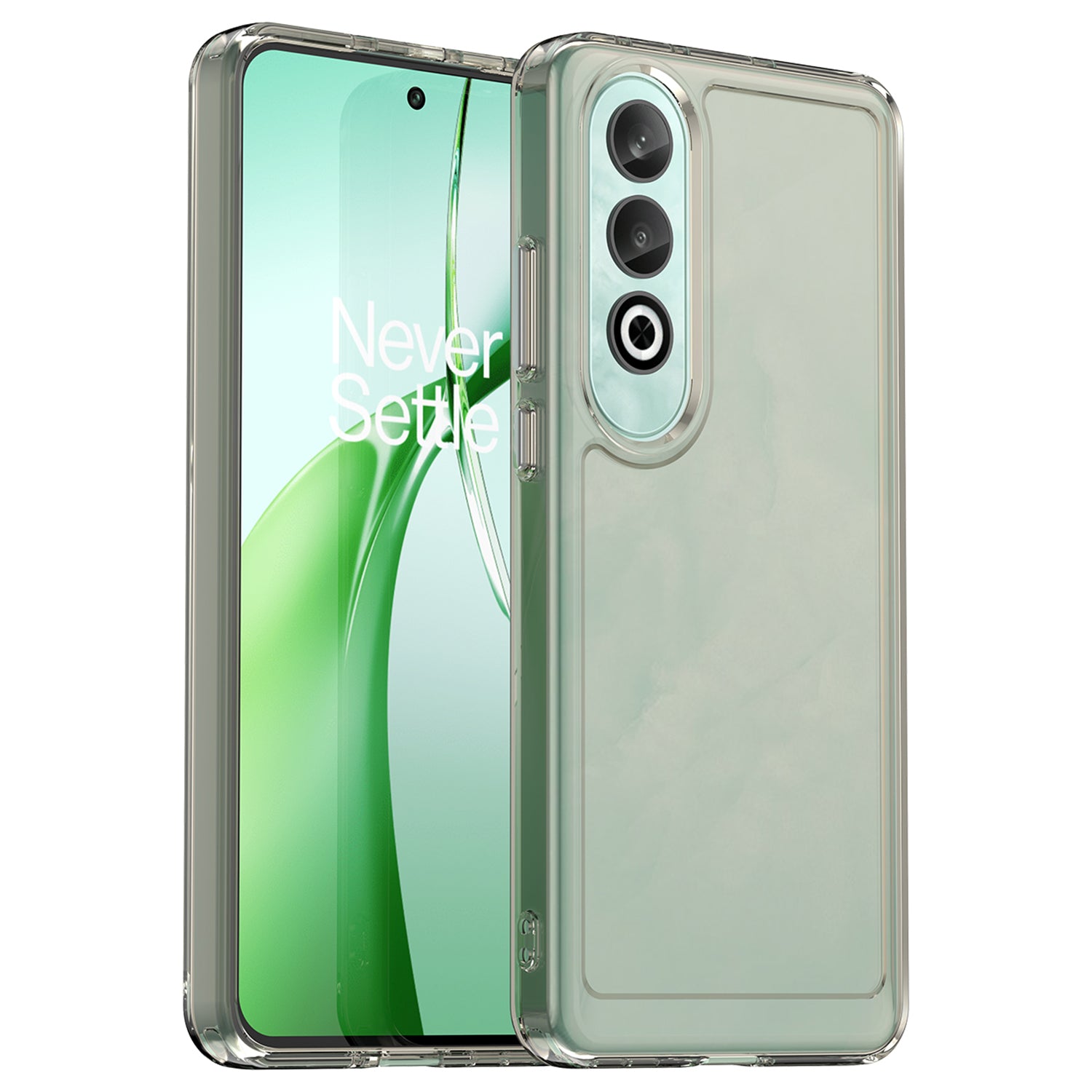 For OnePlus Nord CE4 5G Case Candy Series Transparent TPU Shock Absorbing Cover - Transparent