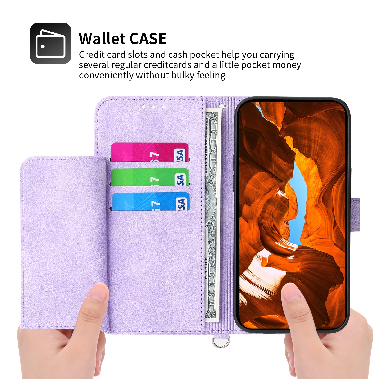 For OnePlus Ace 3 5G / 12R 5G Case Flower Leather Phone Cover with Multiple Card Slots - Light Purple