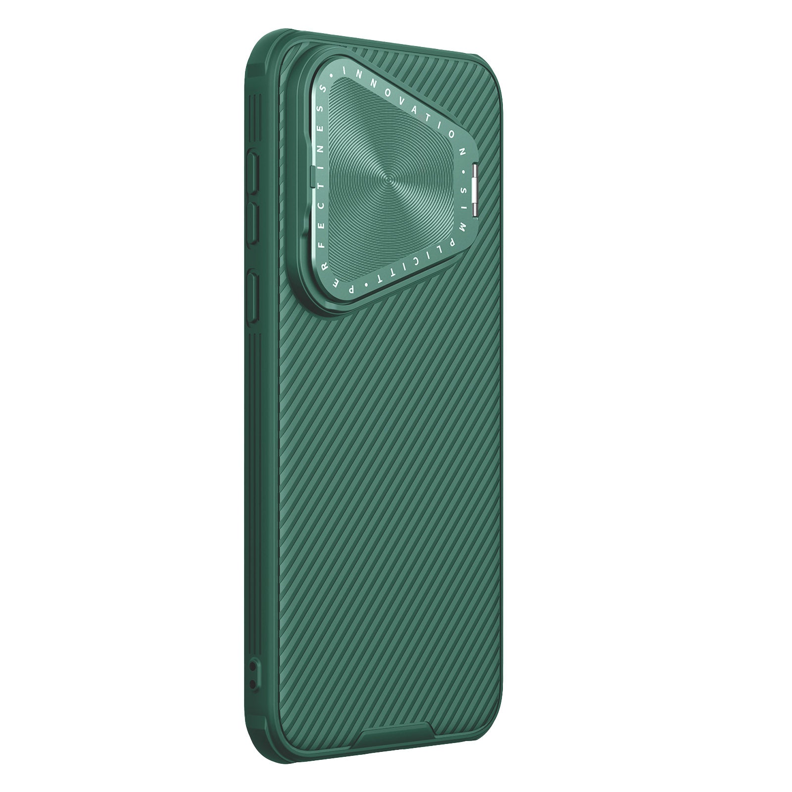 NILLKIN CamShield Prop Magnetic Series for Huawei Pura 70 Case PC+TPU Phone Shell with Built-in Camera Cover - Green