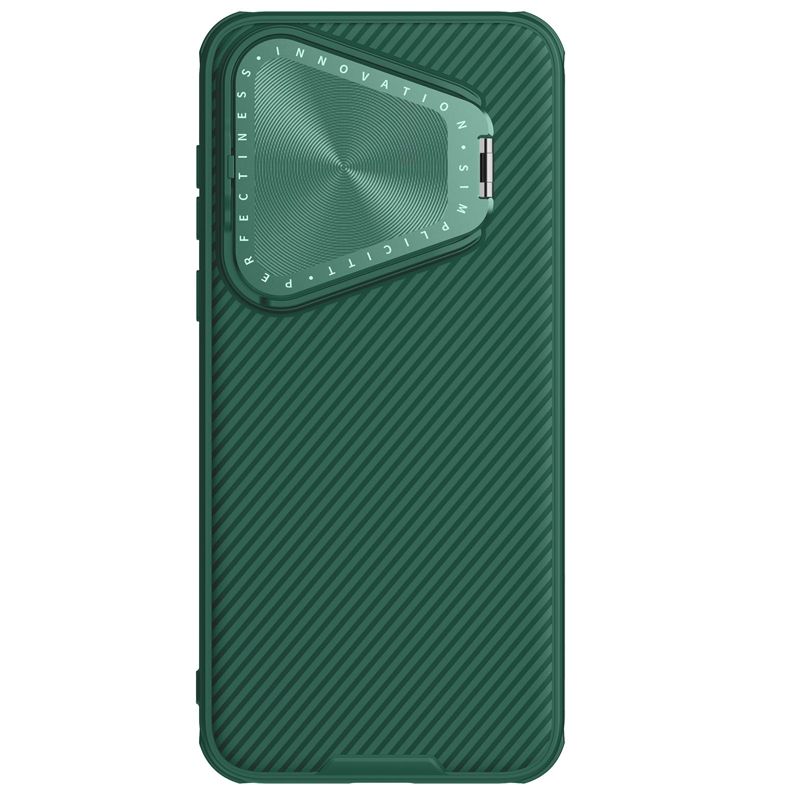 NILLKIN CamShield Prop Magnetic Series for Huawei Pura 70 Pro / 70 Pro+ Phone Case with Lend Lid Kickstand - Green