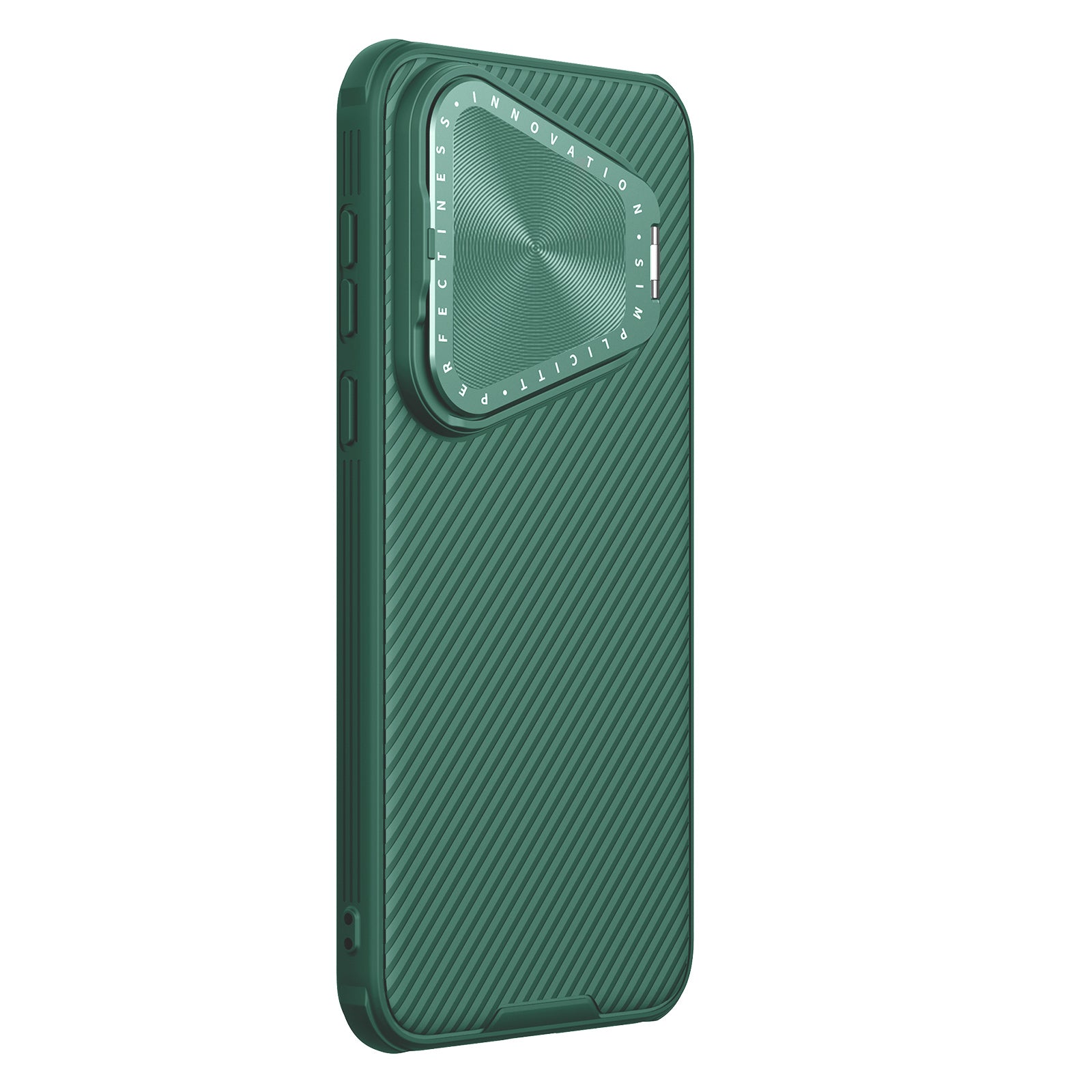 NILLKIN CamShield Prop Magnetic Series for Huawei Pura 70 Pro / 70 Pro+ Phone Case with Lend Lid Kickstand - Green