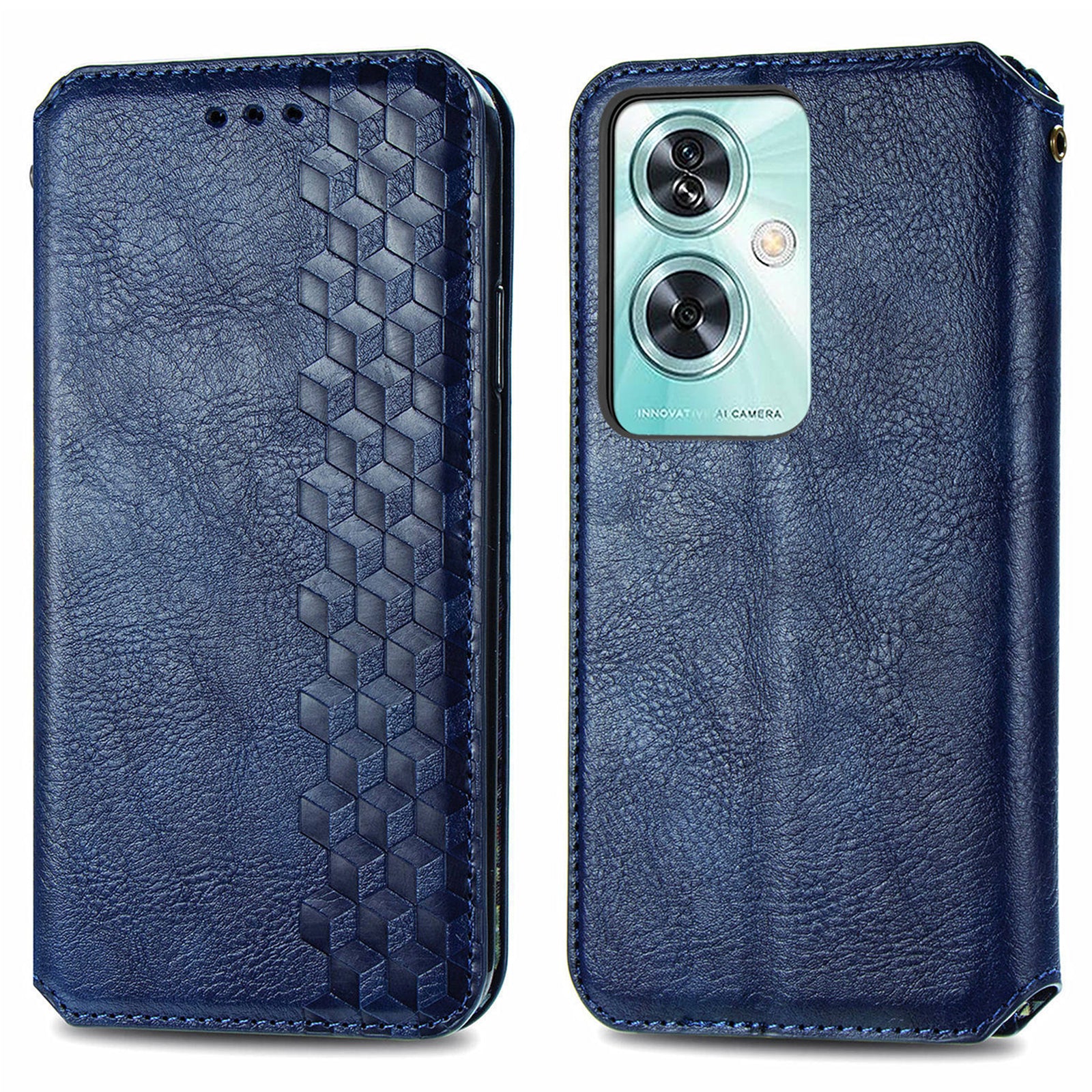 For OnePlus Nord N30 SE 5G Wallet Leather Cover Mobile Phone Case Wholesale - Blue