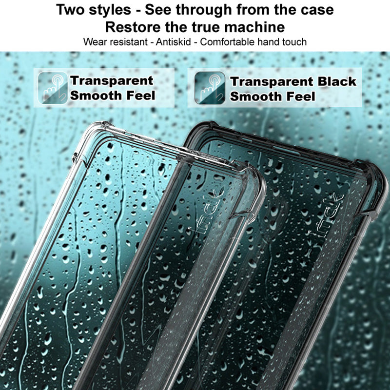 IMAK For Huawei Pura 70 Cell Phone Case Drop Protection HD Clear TPU Cover - Transparent
