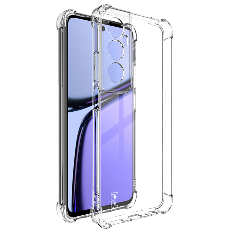 IMAK For Realme C65 4G Clear Case Drop Protection Air Bag TPU Cell Phone Cover