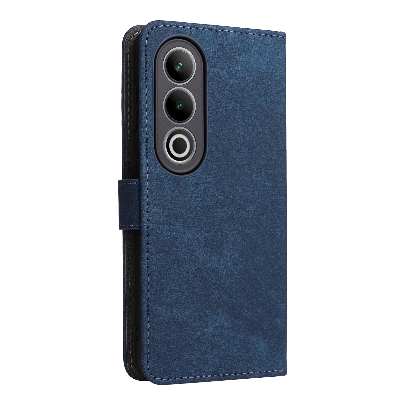 For OnePlus Nord CE4 5G Leather Phone Case with RFID Blocking Wallet  - Blue