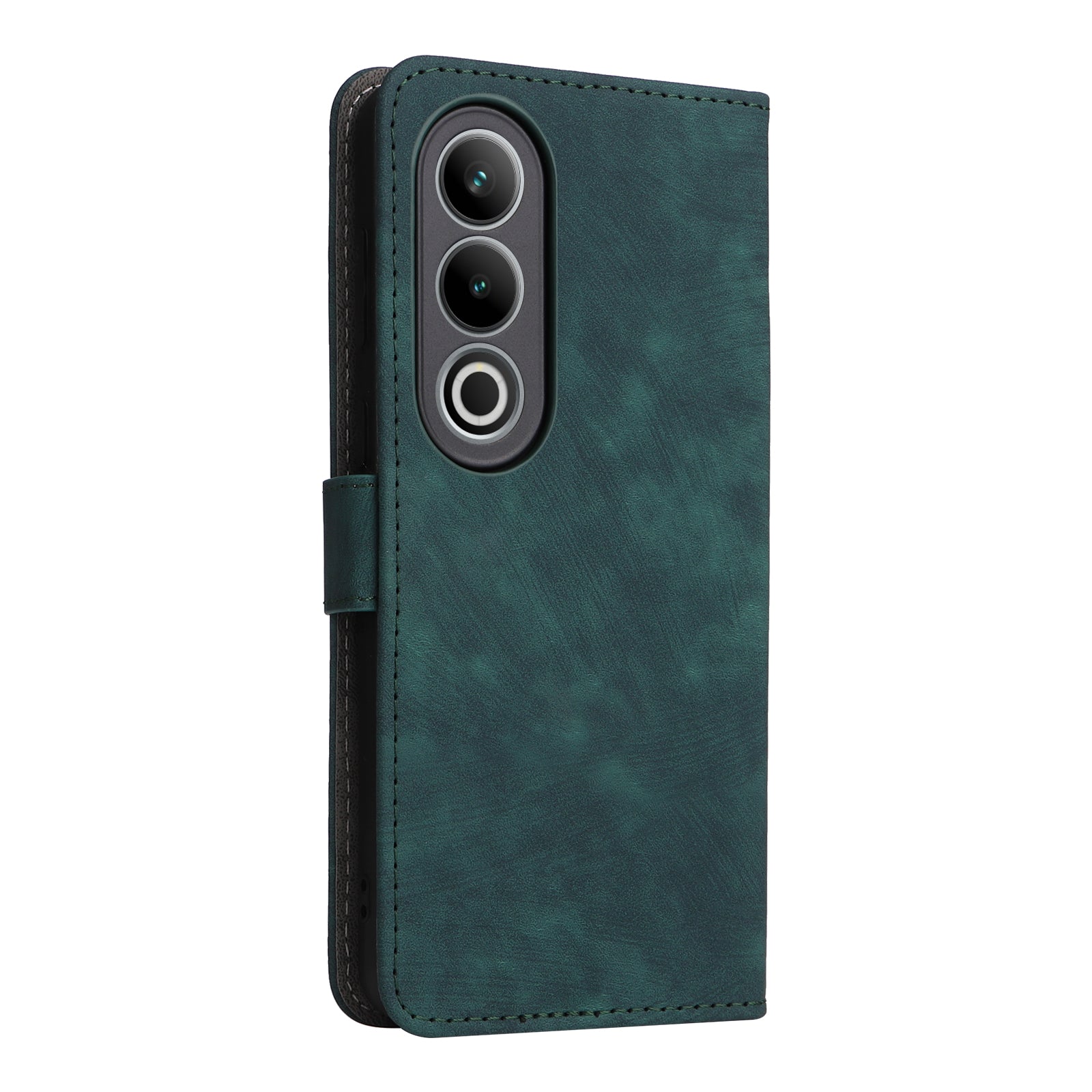 For OnePlus Nord CE4 5G Leather Phone Case with RFID Blocking Wallet  - Green