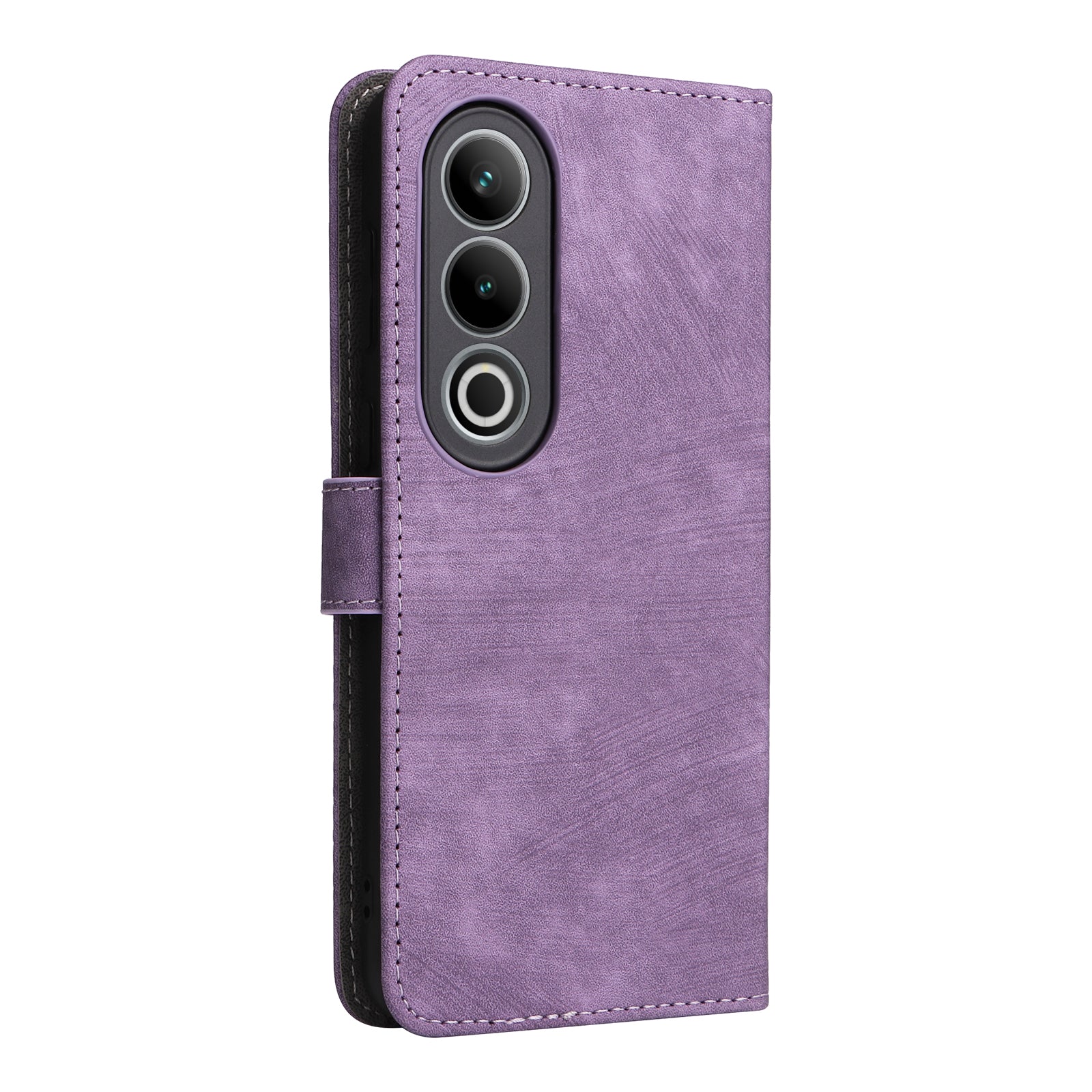 For OnePlus Nord CE4 5G Leather Phone Case with RFID Blocking Wallet  - Purple