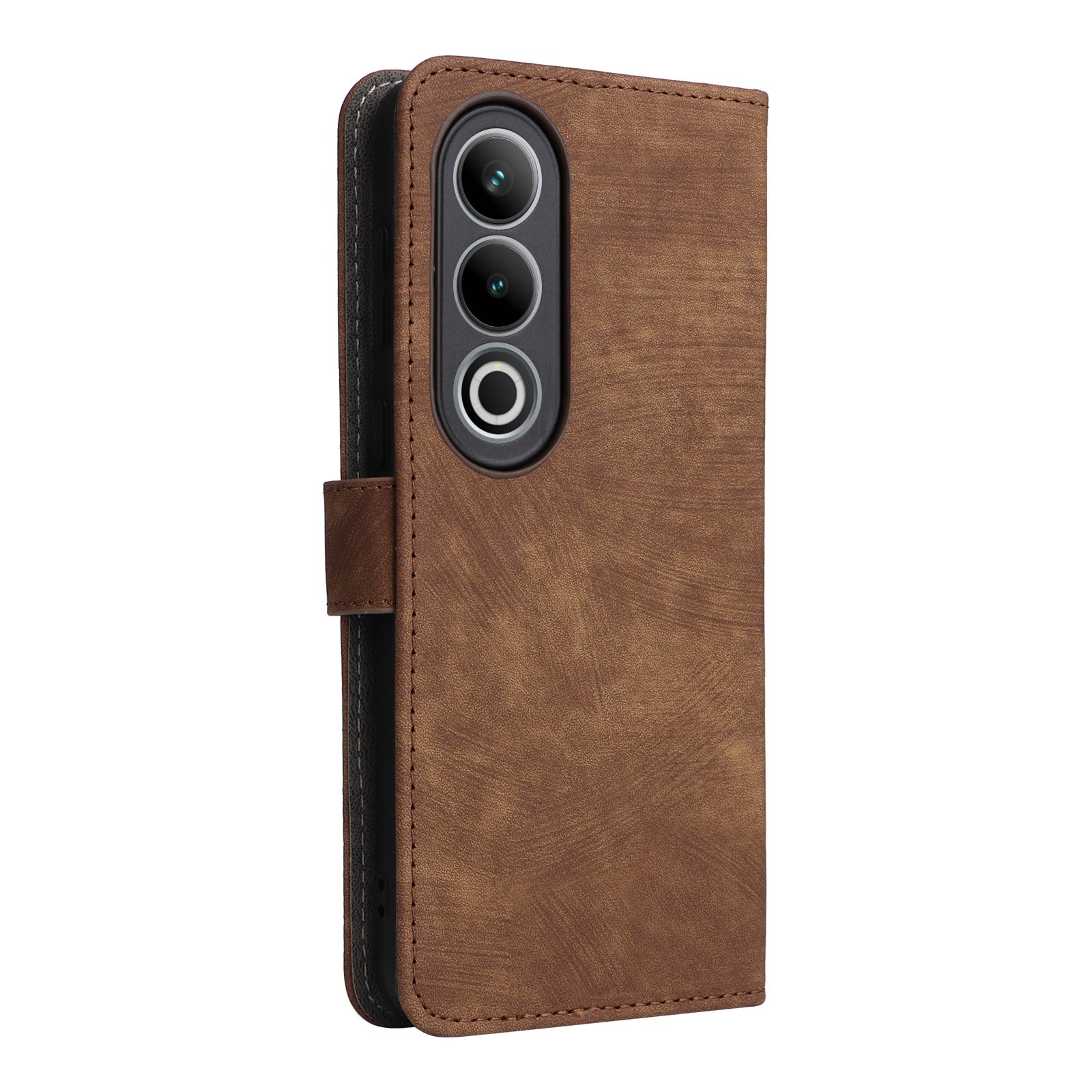 For OnePlus Nord CE4 5G Leather Phone Case with RFID Blocking Wallet  - Brown