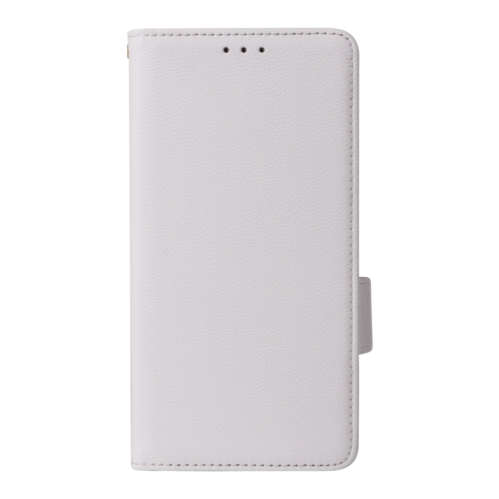 For OnePlus Nord CE4 5G Leather Case with Hand Strap Litchi Texture Wallet Cover - White