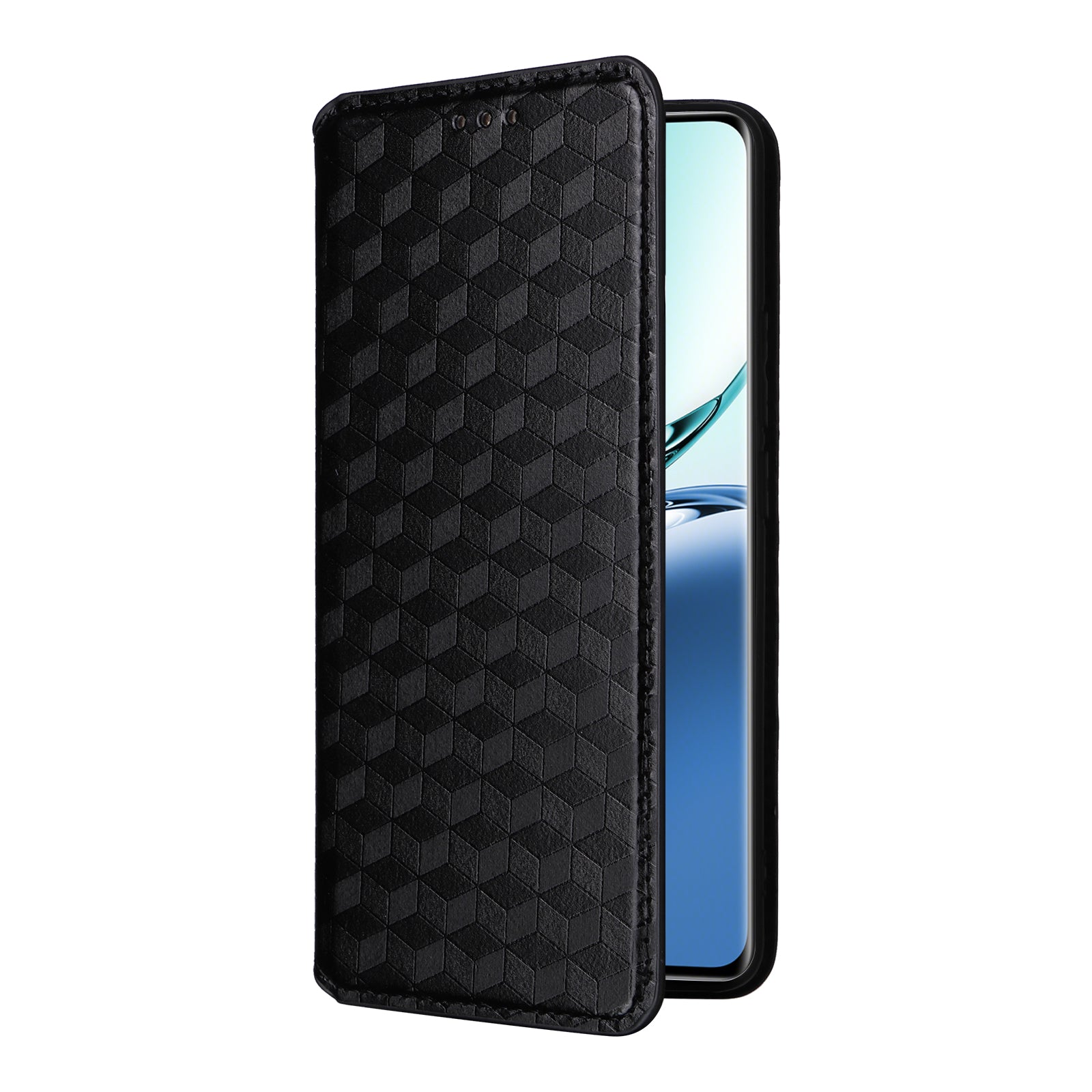 For Oppo F27 Pro 5G / Oppo F27 Pro+ 5G / A3 Pro (China) 5G Leather Wallet Flip Cover Mobile Phone Case Wholesale - Black