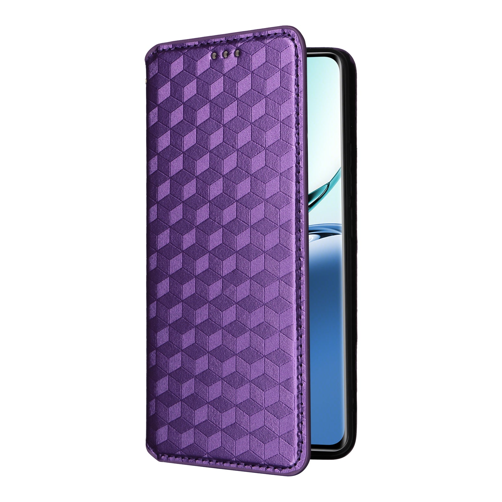 For Oppo F27 Pro 5G / Oppo F27 Pro+ 5G / A3 Pro (China) 5G Leather Wallet Flip Cover Mobile Phone Case Wholesale - Purple