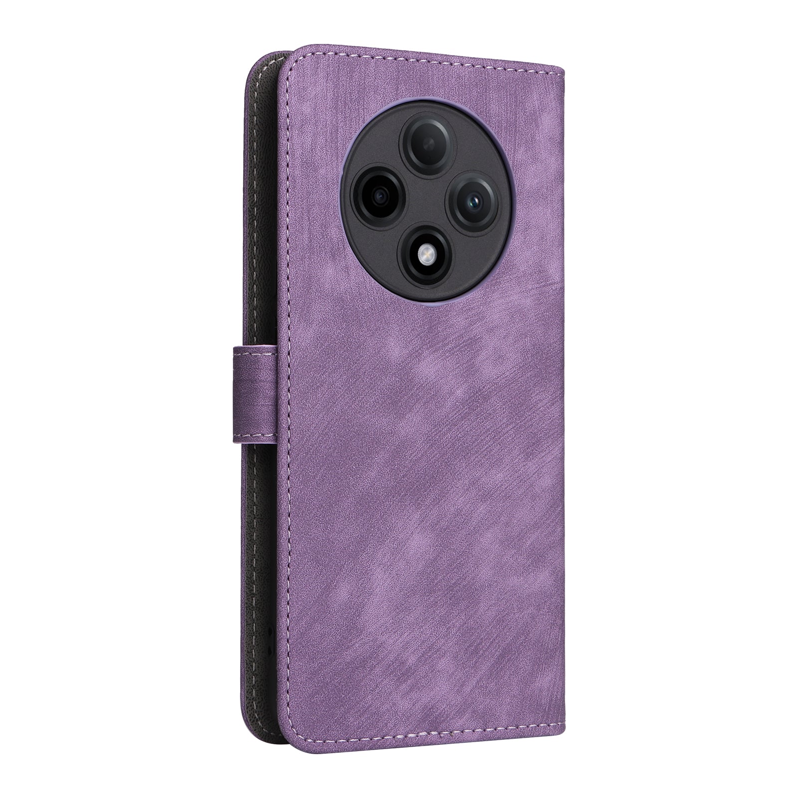 For Oppo F27 Pro 5G / Oppo F27 Pro+ 5G / A3 Pro (China) 5G Case RFID Blocking Wallet Cover Wholesale Cell Phone Accessories - Purple