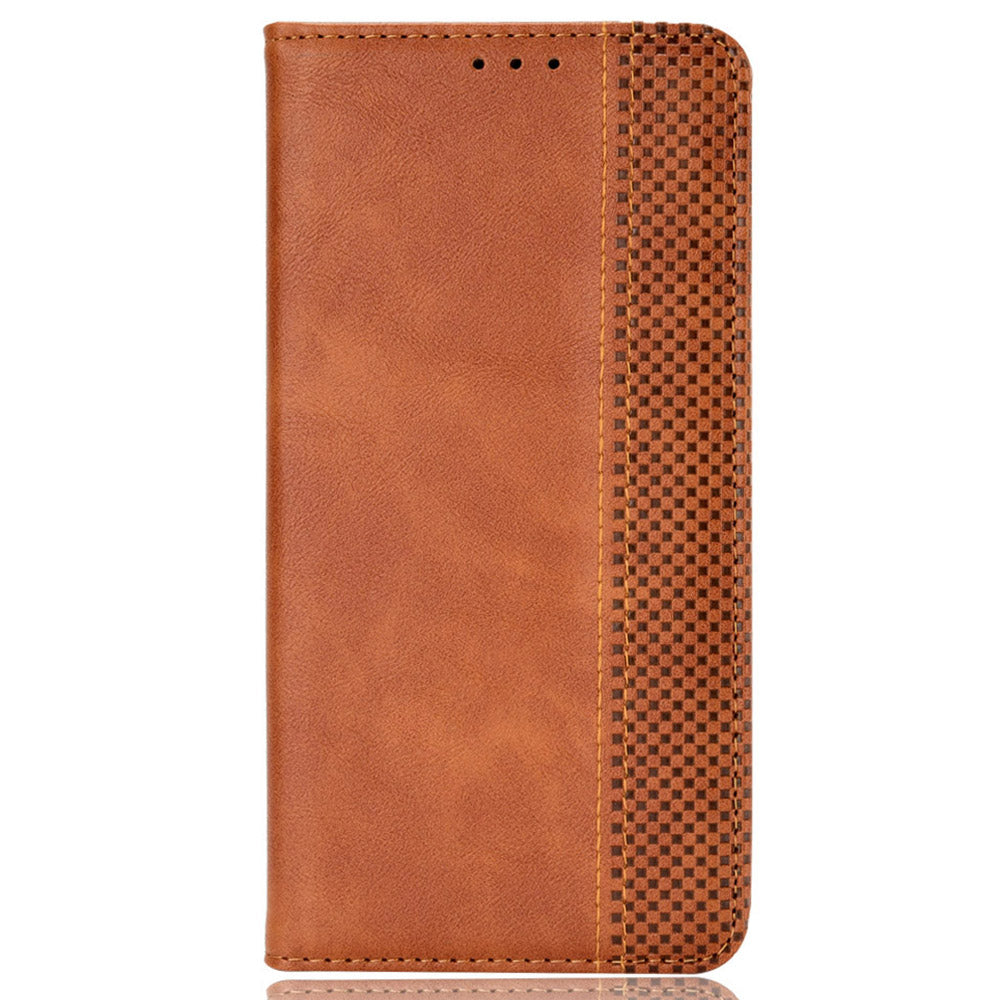 For Transsion Tecno Camon 30 Premier 5G Case Retro Leather Wallet Cover Mobile Accessories Wholesale - Brown