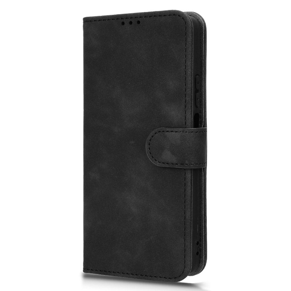 For Huawei Enjoy 70 Pro Case Skin Touch Leather Wallet Cover Mobile Accessories Wholesale - Black