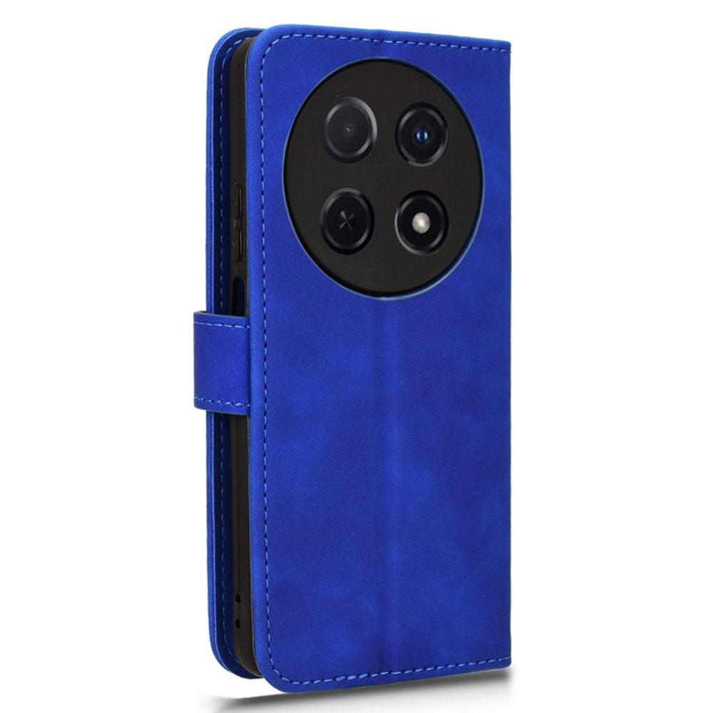 For Huawei Enjoy 70 Pro Case Skin Touch Leather Wallet Cover Mobile Accessories Wholesale - Blue