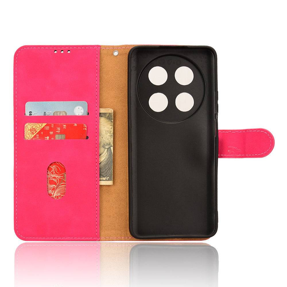 For Huawei Enjoy 70 Pro Case Skin Touch Leather Wallet Cover Mobile Accessories Wholesale - Rose