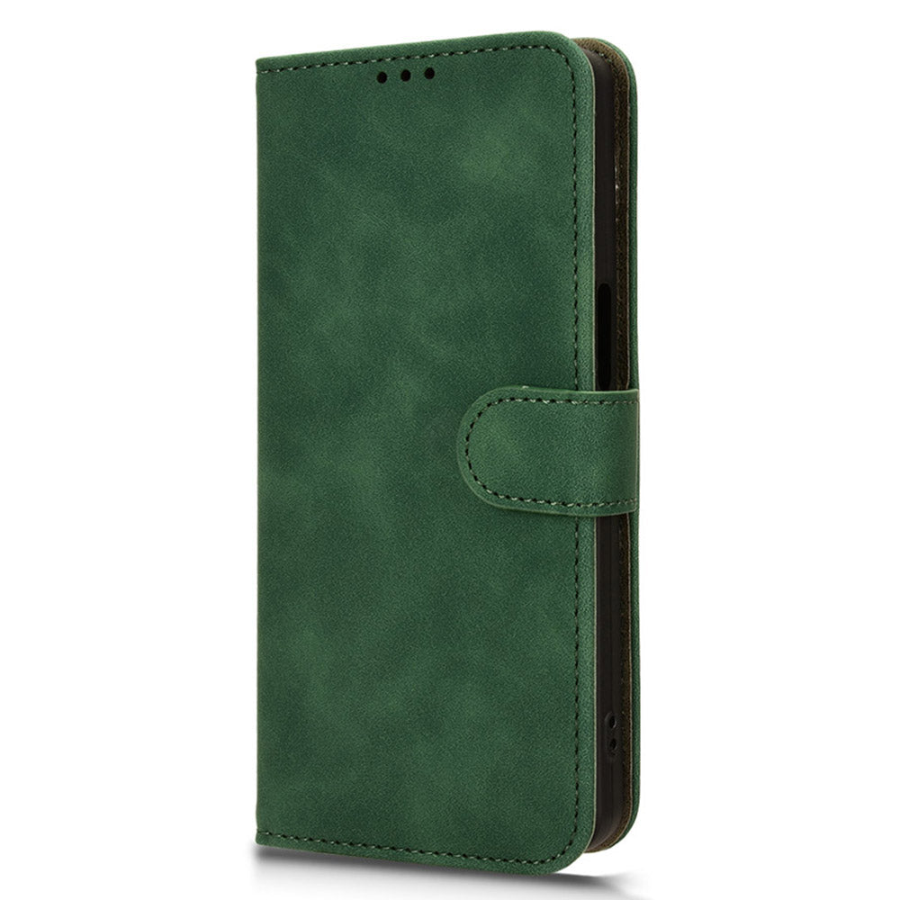 For Transsion Tecno Camon 30 Premier 5G Wallet Case Skin Touch Leather Phone Cover Mobile Spares Wholesale - Green