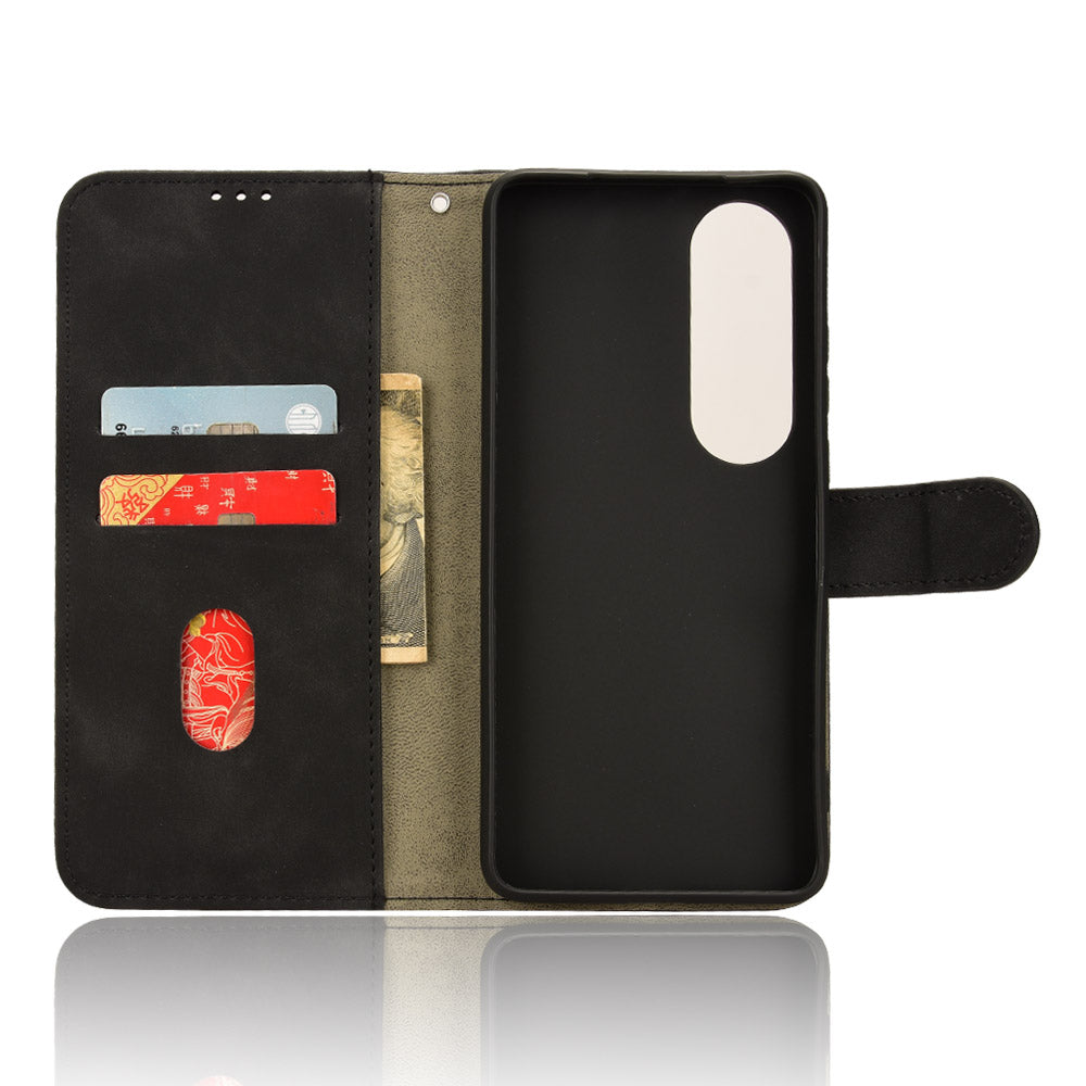 For OnePlus Nord CE4 5G / Ace 3V 5G Wholesale Case Skin Touch Leather Wallet Phone Cover - Black