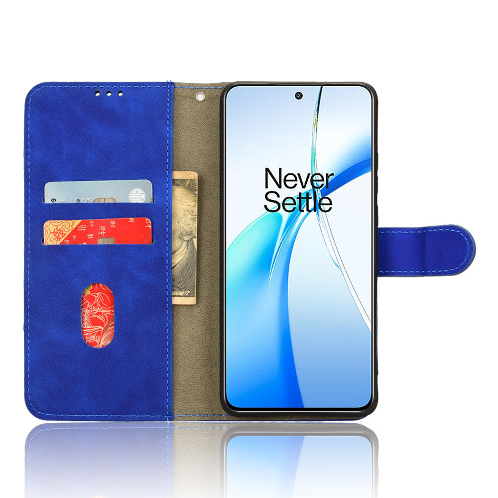 For OnePlus Nord CE4 5G / Ace 3V 5G Wholesale Case Skin Touch Leather Wallet Phone Cover - Blue