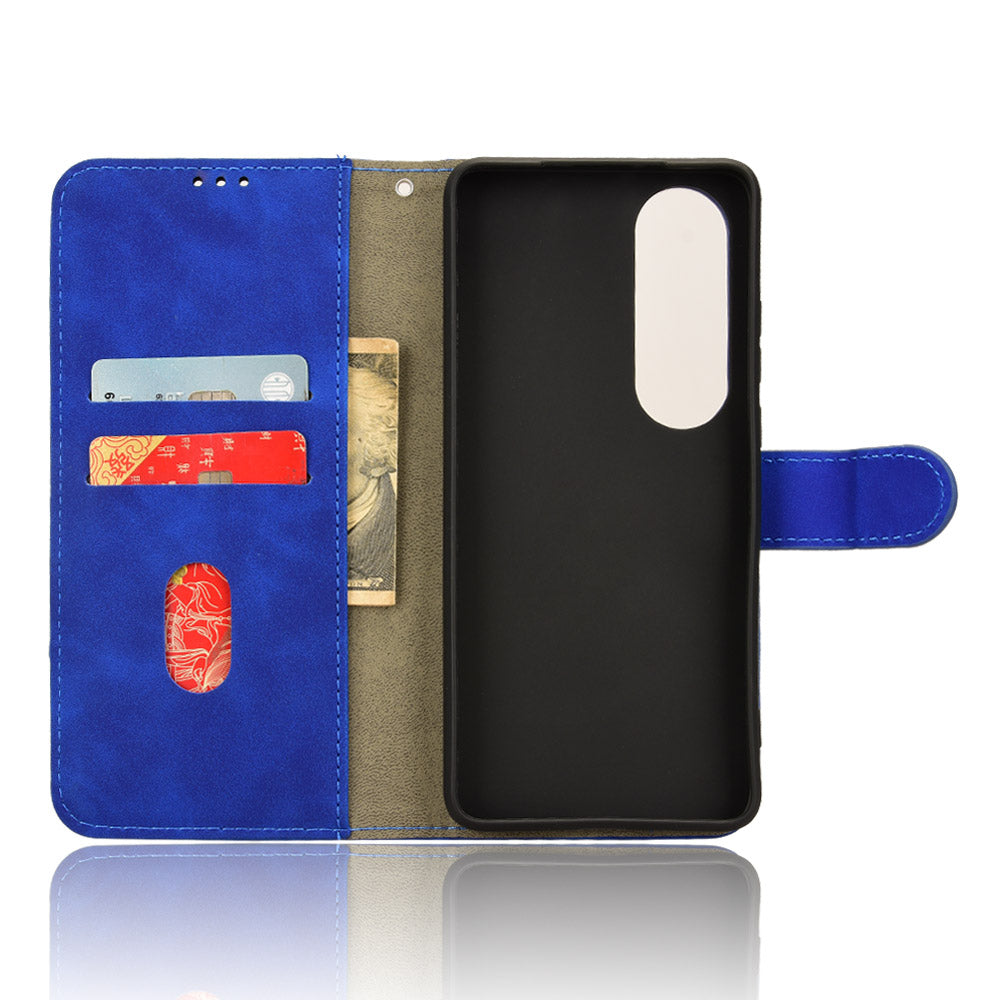 For OnePlus Nord CE4 5G / Ace 3V 5G Wholesale Case Skin Touch Leather Wallet Phone Cover - Blue