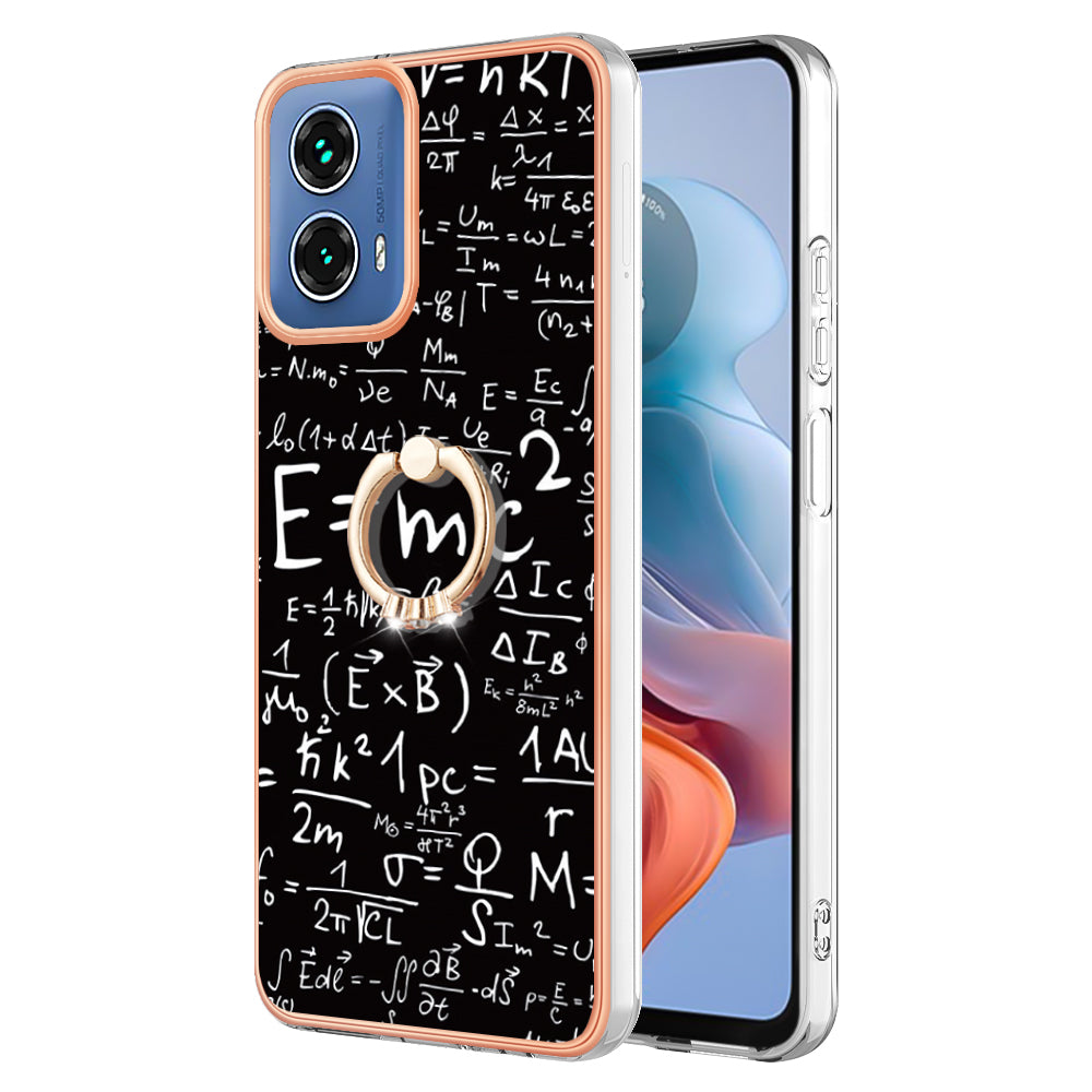 YB IMD Series-20 Style D for Motorola Moto G34 5G Kickstand TPU Case Wholesale Phone Cases - Equation