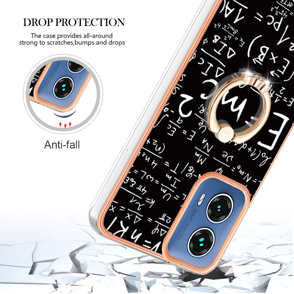 YB IMD Series-20 Style D for Motorola Moto G34 5G Kickstand TPU Case Wholesale Phone Cases - Equation