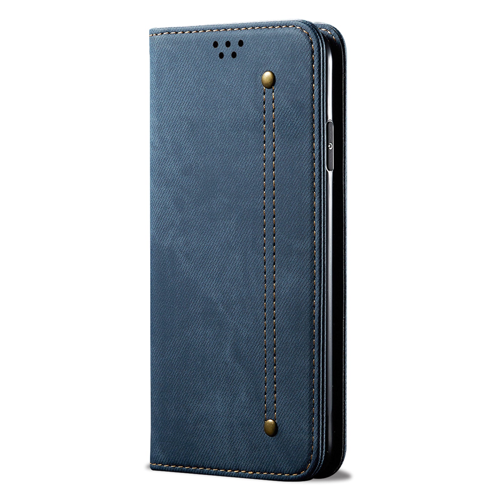 For OnePlus Nord CE4 5G / Ace 3V 5G Case Bump Proof Leather+TPU Stand View Phone Cover - Blue