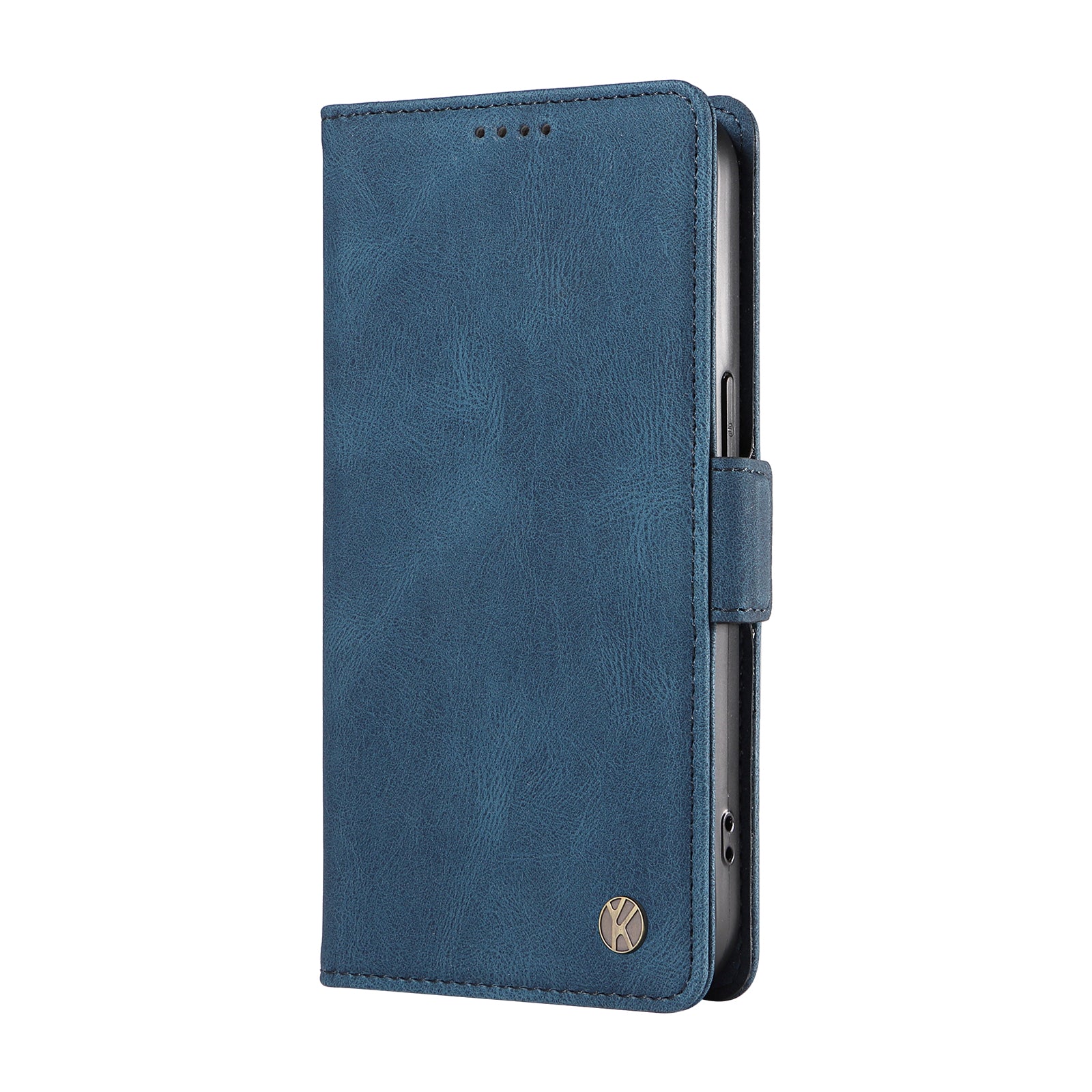 YIKATU YK-005 For Oppo Reno11 F 5G / F25 Pro 5G Leather Phone Case Stand Wallet Cover - Blue