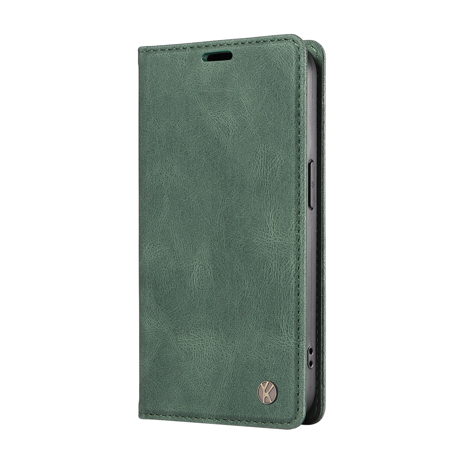 YIKATU YK-005 For Xiaomi 13T / 13T Pro / Redmi K60 Ultra Leather Phone Case Flip Stand Wallet Cover - Green