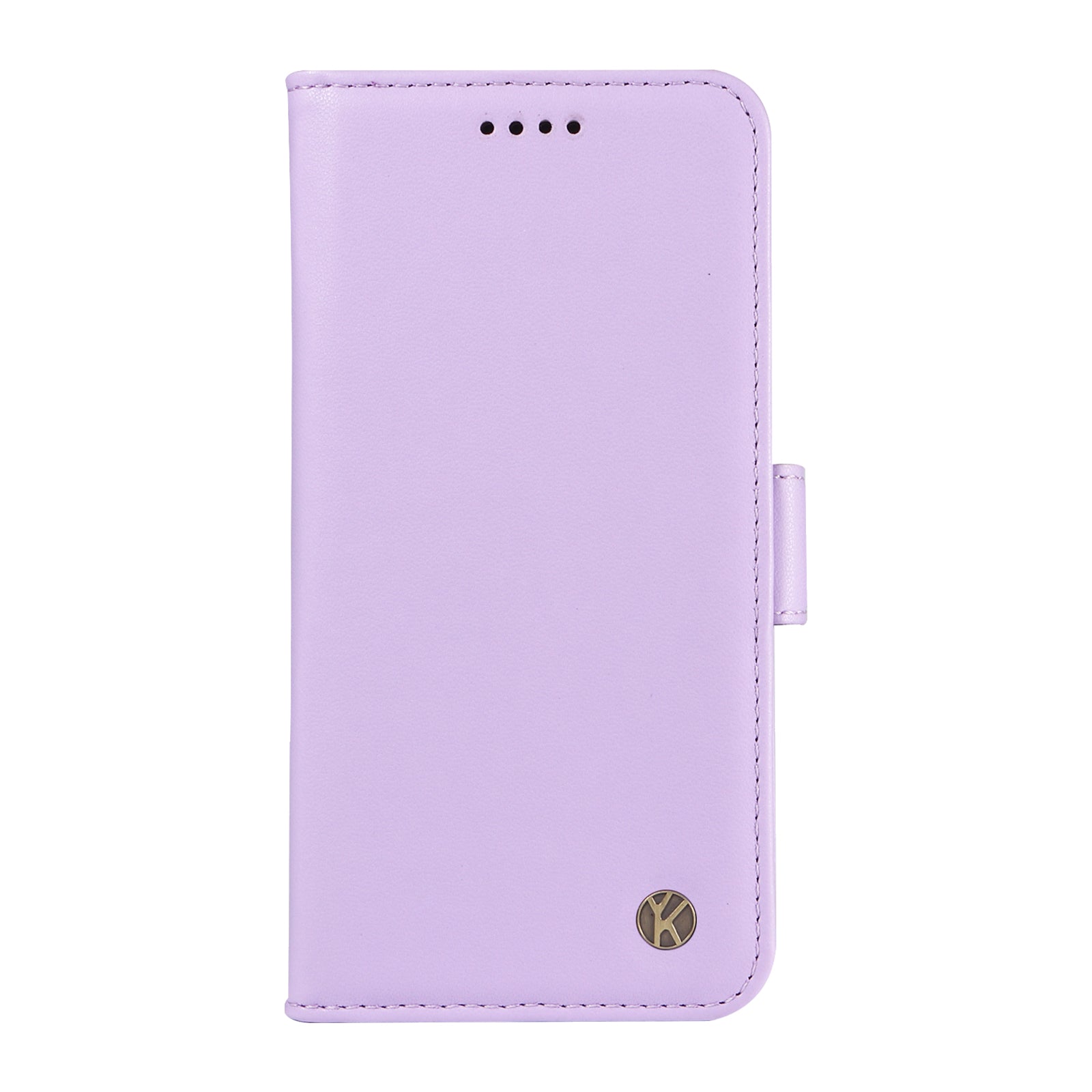 YIKATU YK-003 For Samsung Galaxy M15 5G Case Wallet Leather Cover Side Magnetic Clasp - Light Purple