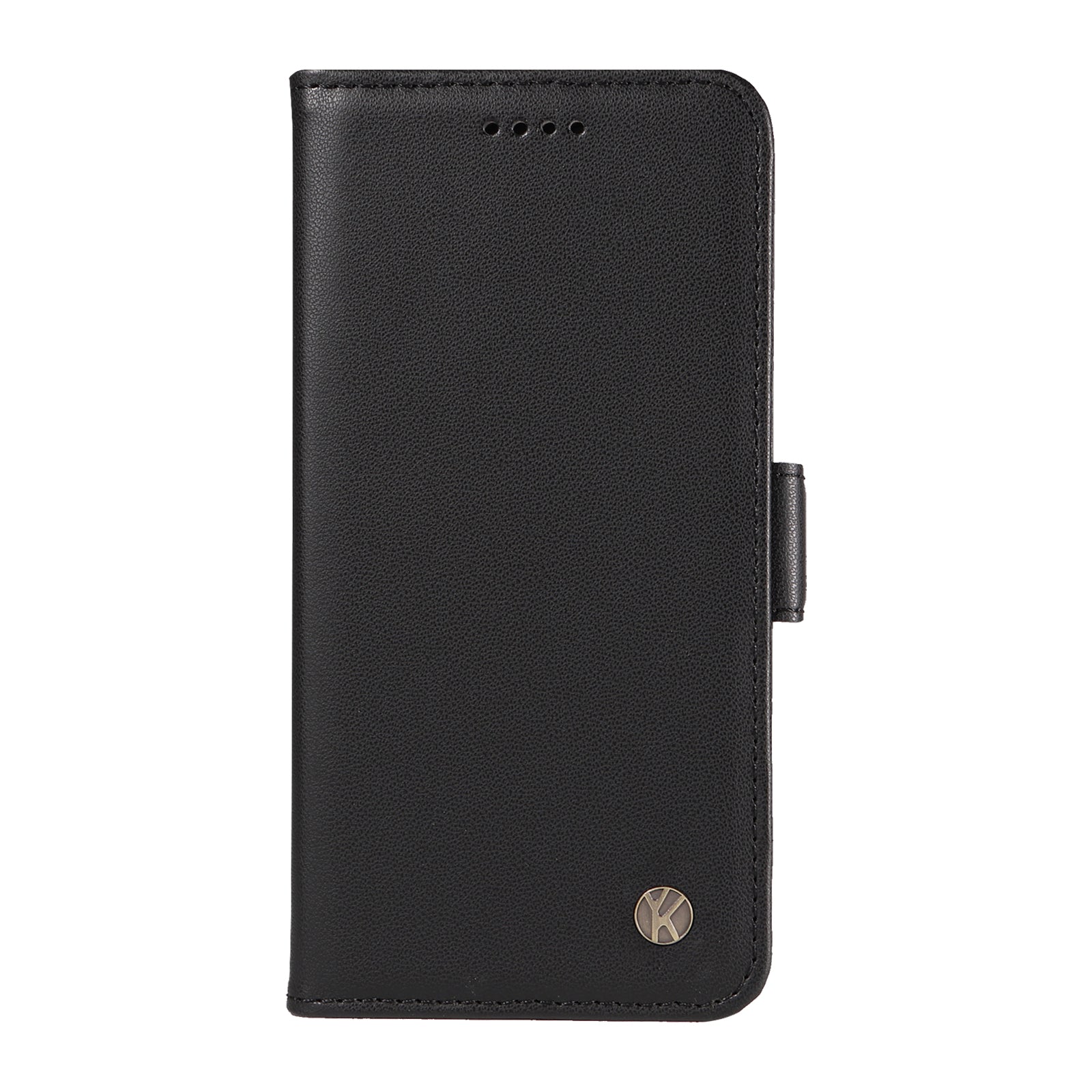 YIKATU YK-003 For Samsung Galaxy M15 5G Case Wallet Leather Cover Side Magnetic Clasp - Black