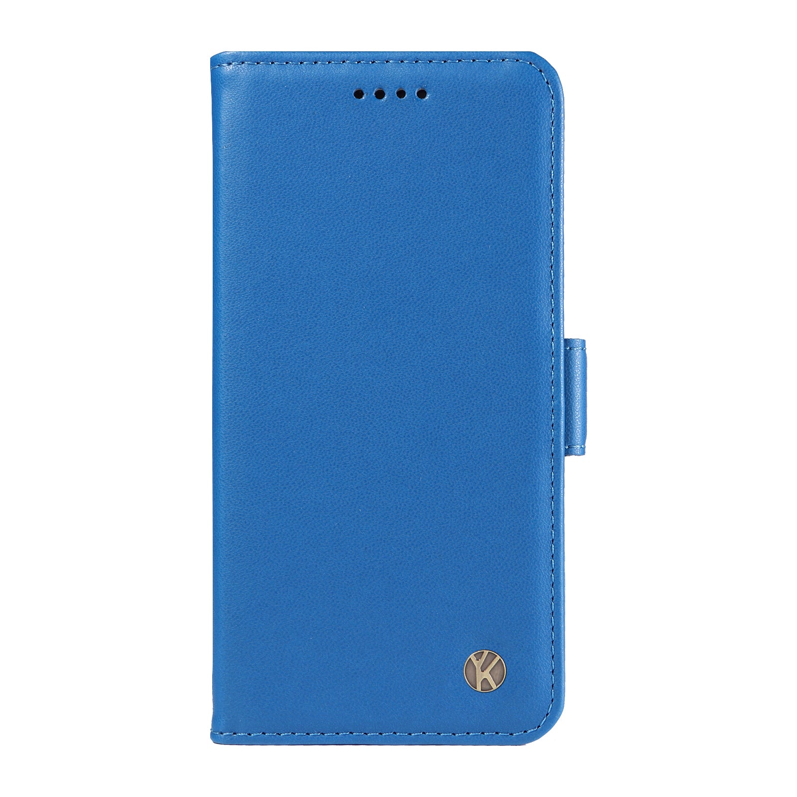 YIKATU YK-003 For Samsung Galaxy M15 5G Case Wallet Leather Cover Side Magnetic Clasp - Sky Blue