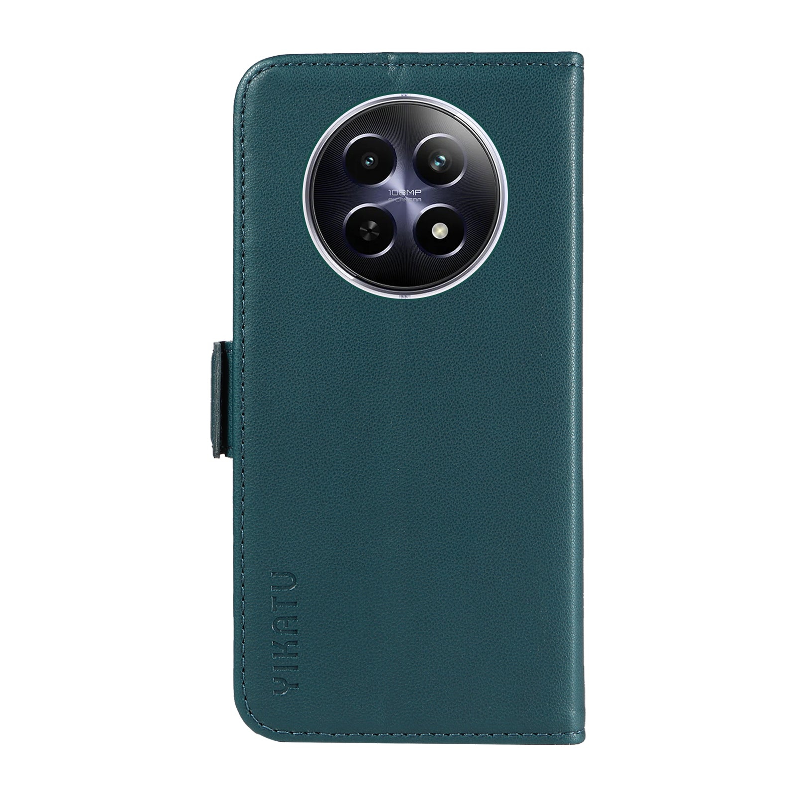 YIKATU YK-003 For Realme 12 Leather Case Wallet Cover Phone Accessories Distributors - Green